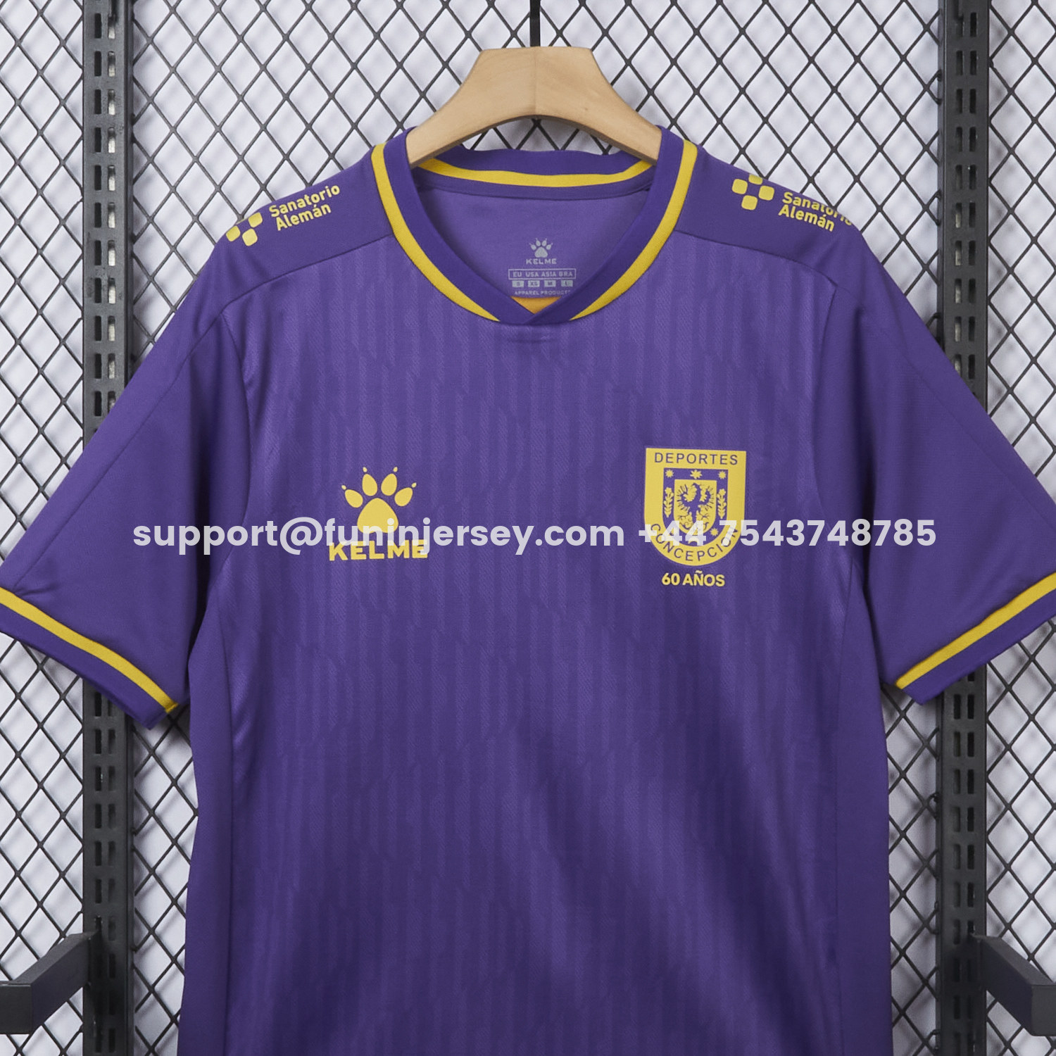 Funinjersey-Deportes Concepción 25-26 60th Anniversary Edition Jersey - Fans Version
