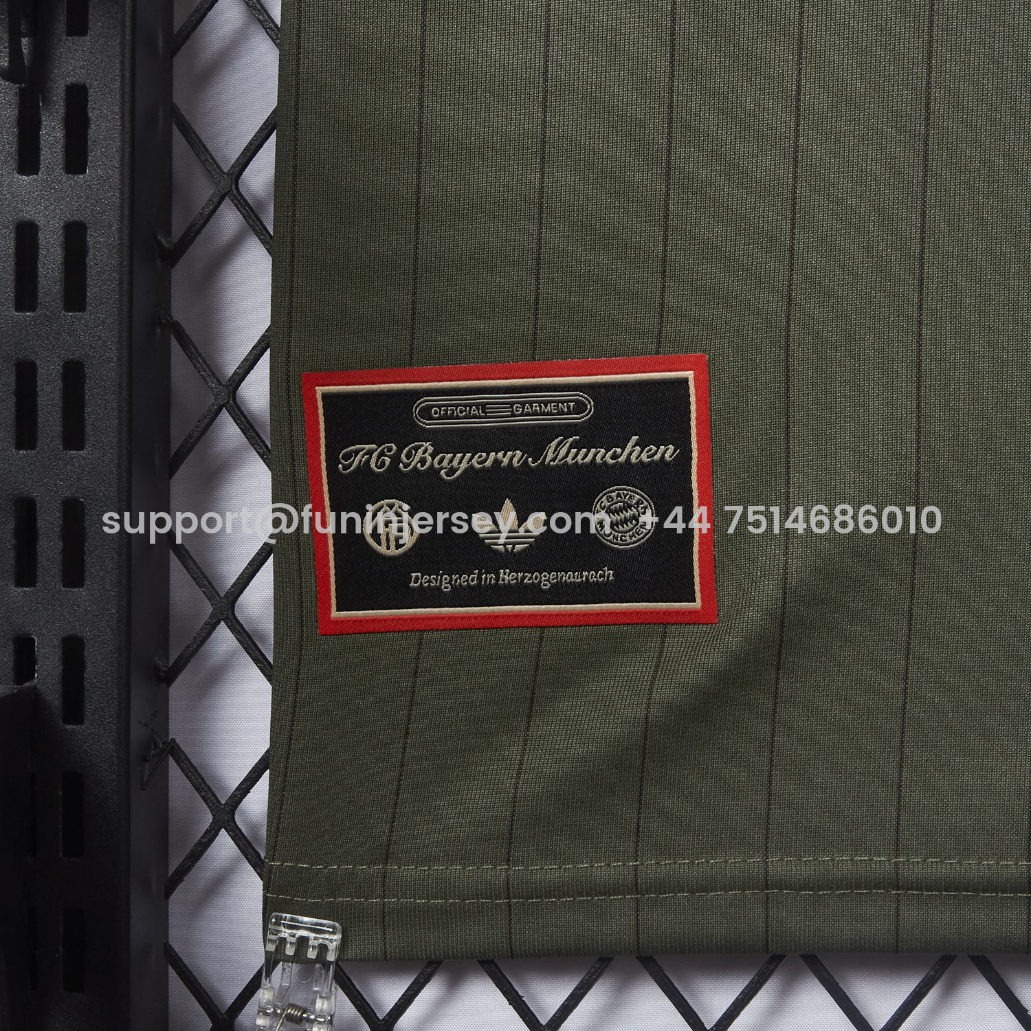 Funinjersey-Bayern Munich 25-26 Trefoil Green Travel Jersey - Fans Version