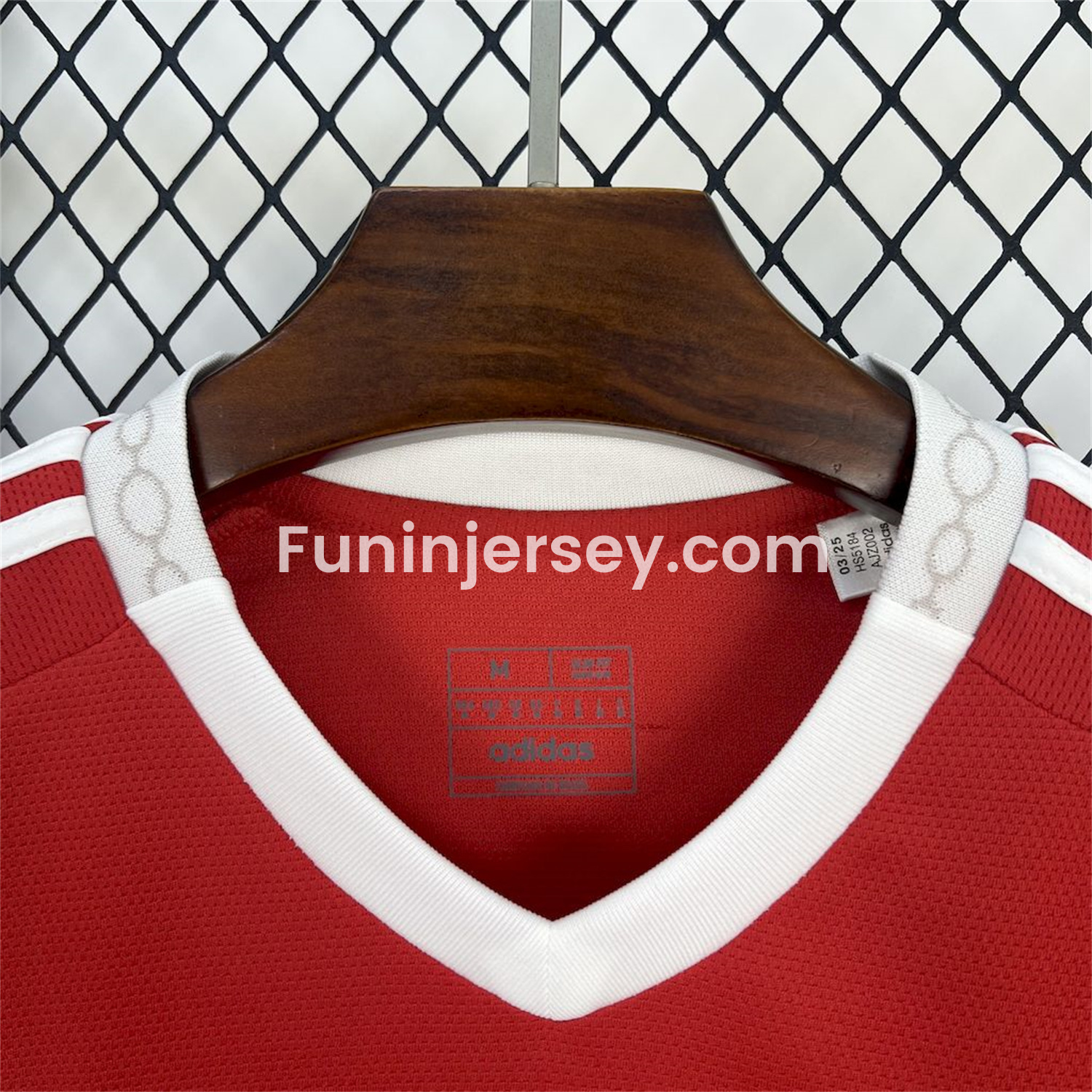 Funinjersey-SC Internacional 25-26 Home Unsponsored Long Sleeves Jersey - Fans Version