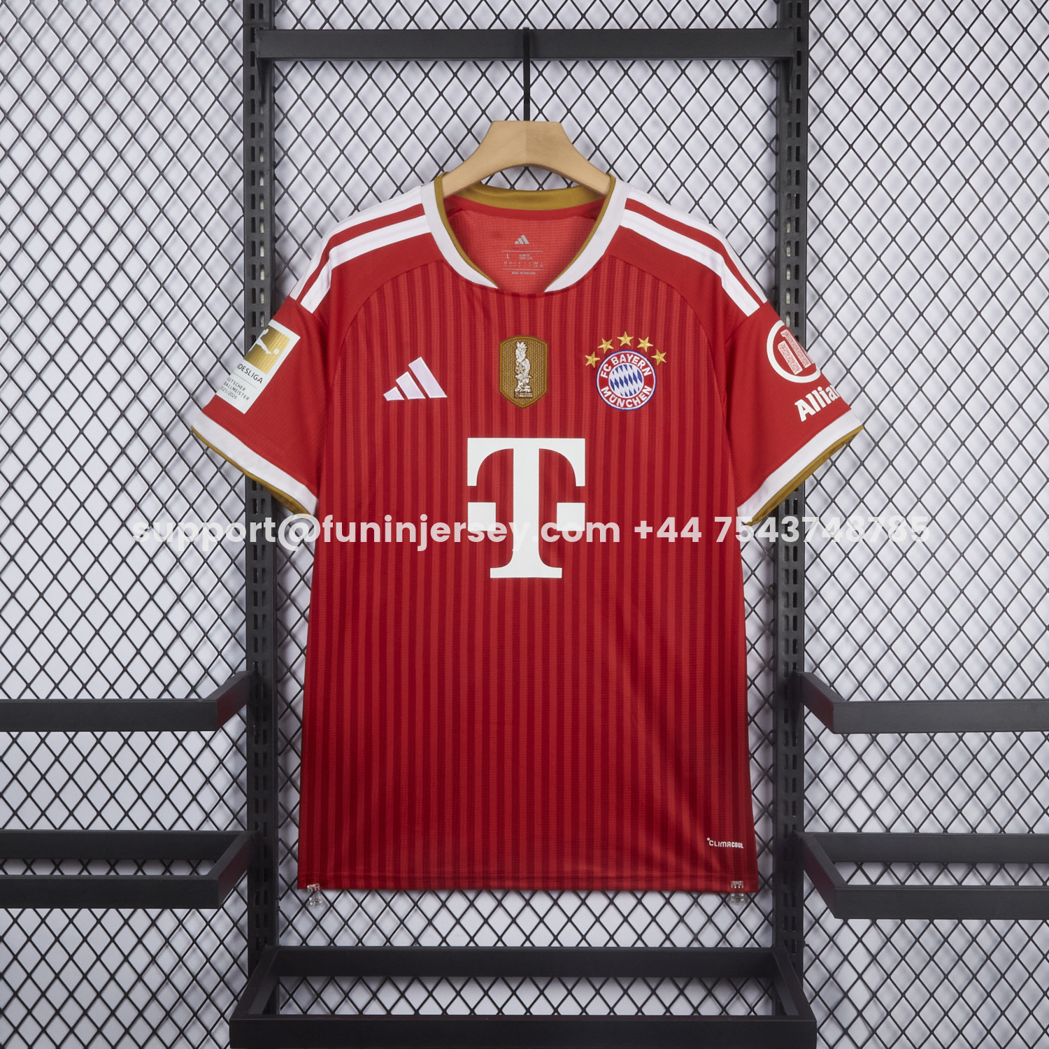 Funinjersey-Bayern Munich 26-27 Home Red Jersey - Fans Version