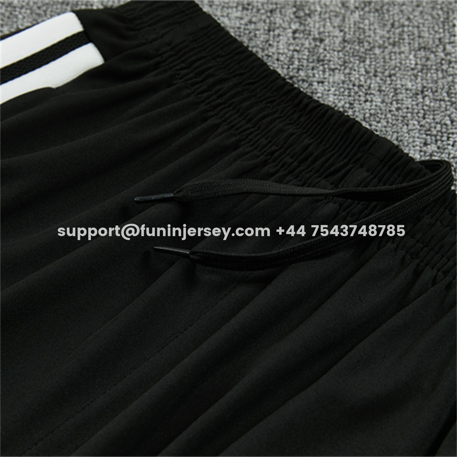 Funinjersey-Spain 2026 Long Sleeve Training Set - Black Top & Black Pants