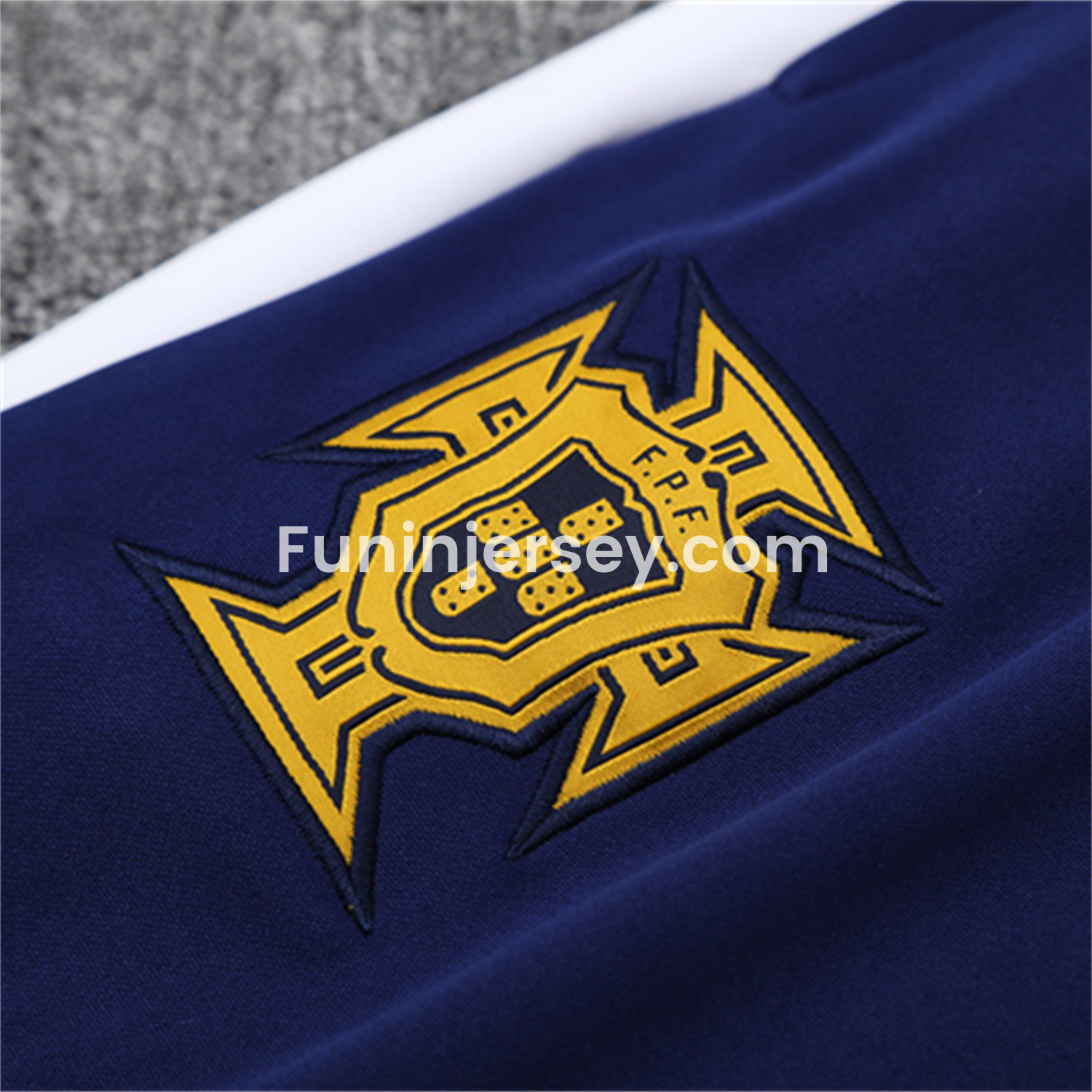 Funinjersey-Portugal 25-26 Long Sleeve Training Set - Royal Blue