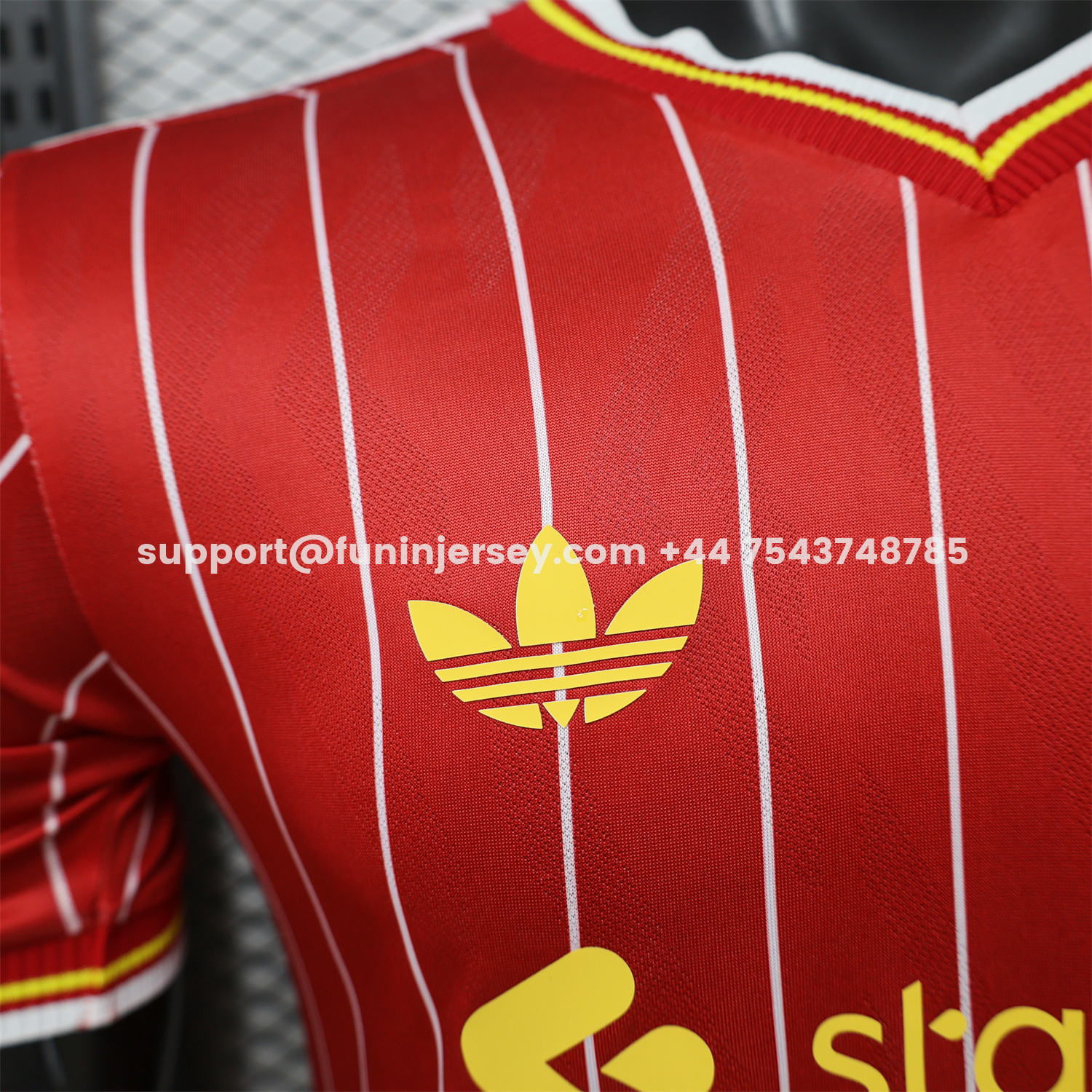 Funinjersey-Liver.pool 26-27 Terrace Icon Retro Casual Style Red Jersey - Player Version
