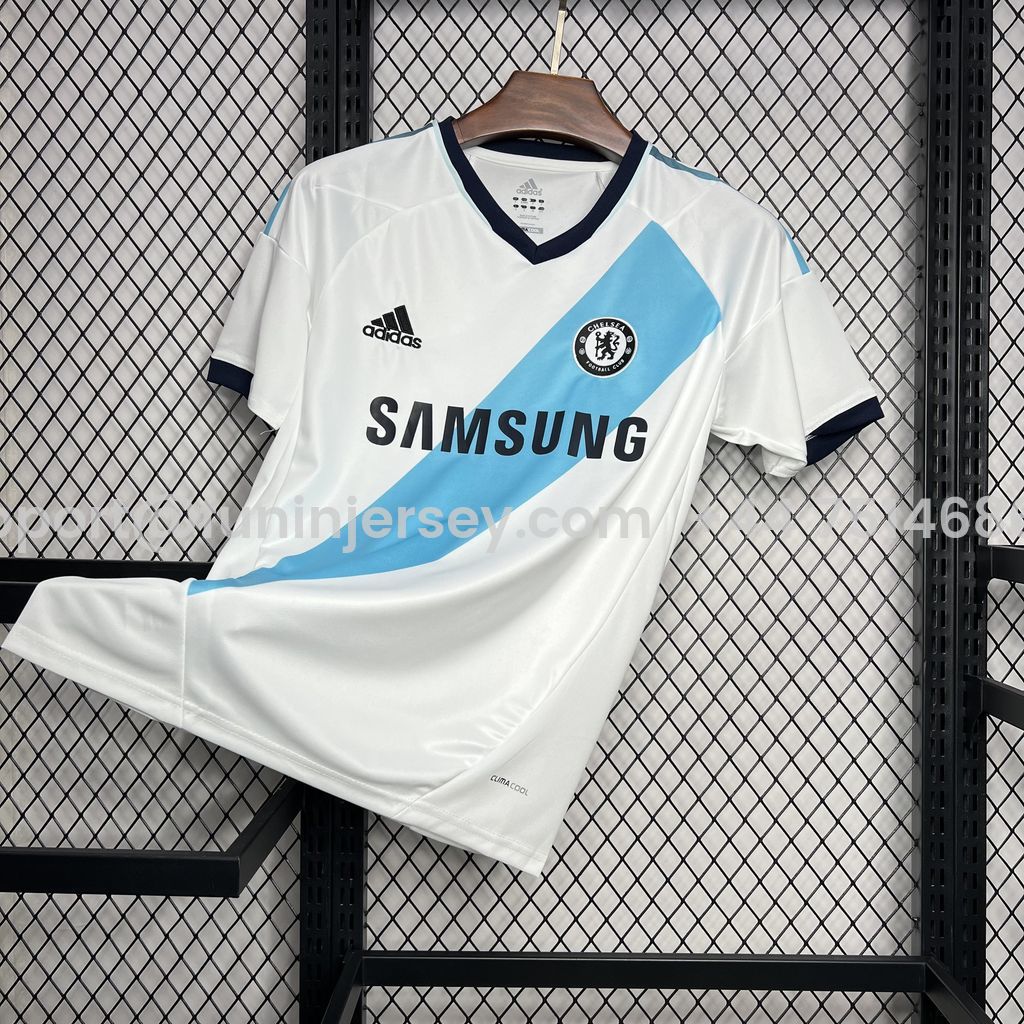Funinjersey-Retro C.H.E.L.S.E.A 2012-13 Away White Jersey