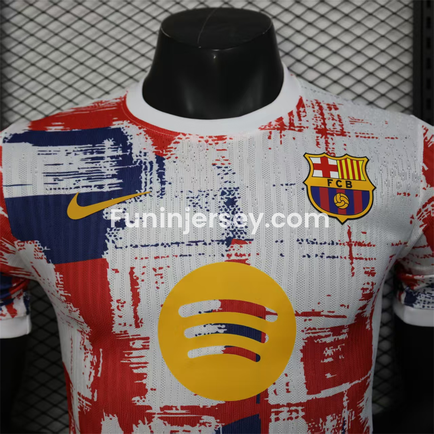Funinjersey-Barcelona 25-26 Red & Blue & White Special Edition Jersey - Player Version