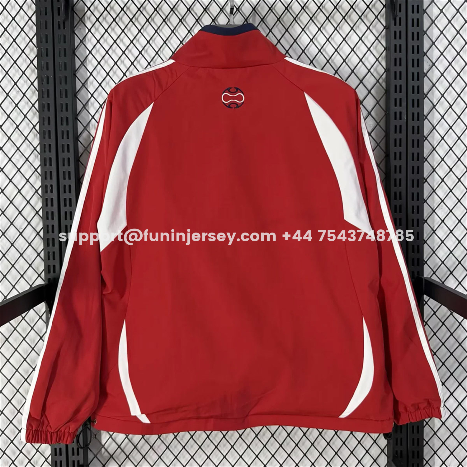 Funinjersey-France 2026 Windbreaker Jacket - Red