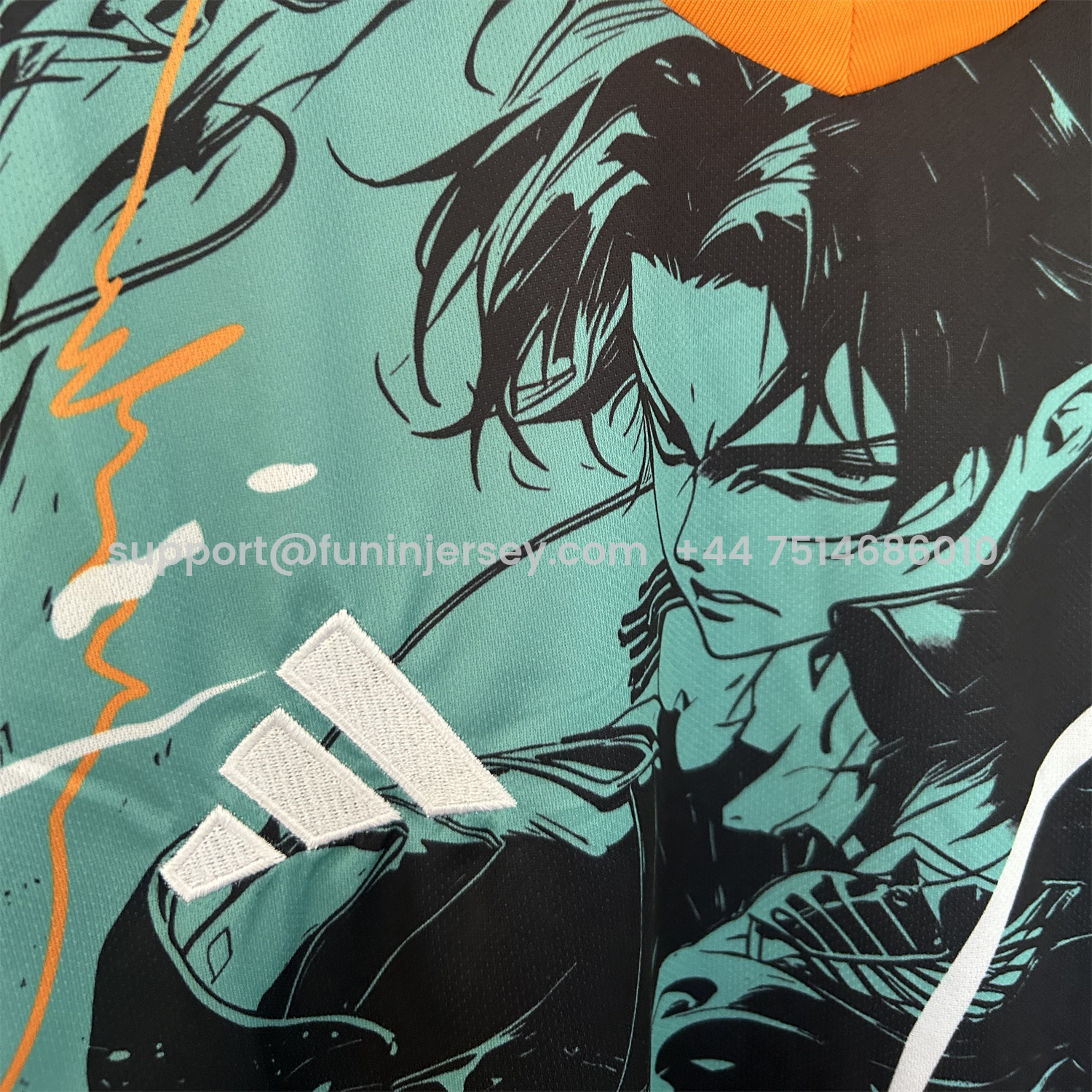 Funinjersey-Japan 25-26 Levi Ackerman Green Special Jersey - Fans Version