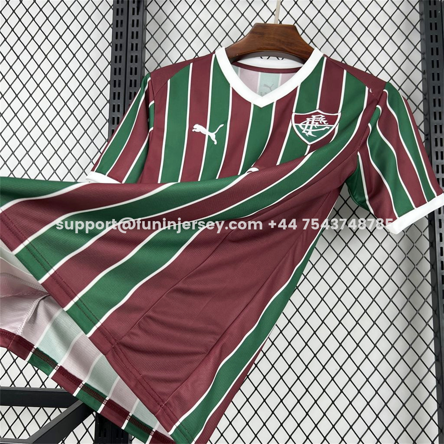 Funinjersey-Fluminense 26-27 Home Jersey - Fans Version