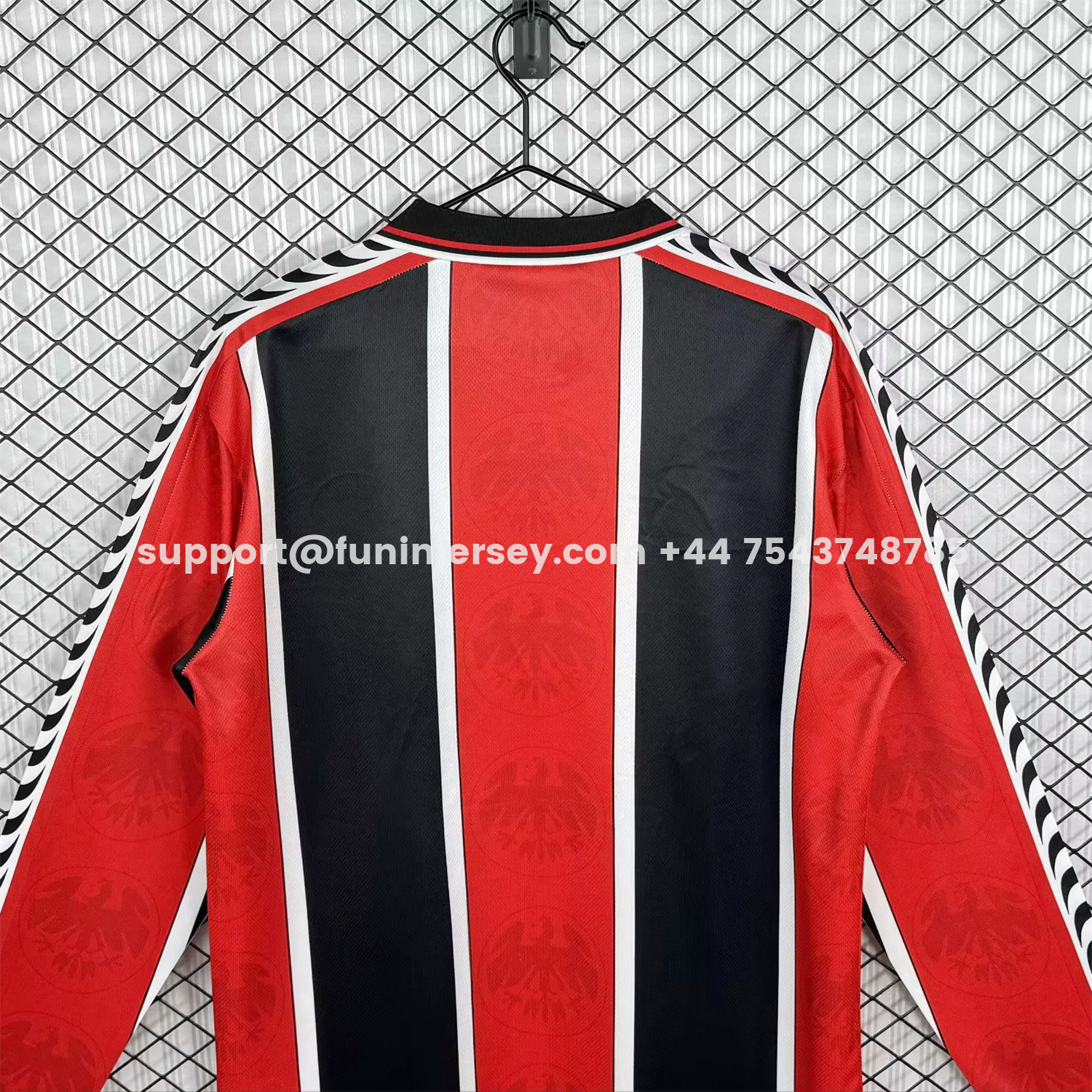 Funinjersey-Retro Frankfurt 1996-98 Home Long Sleeves Jersey
