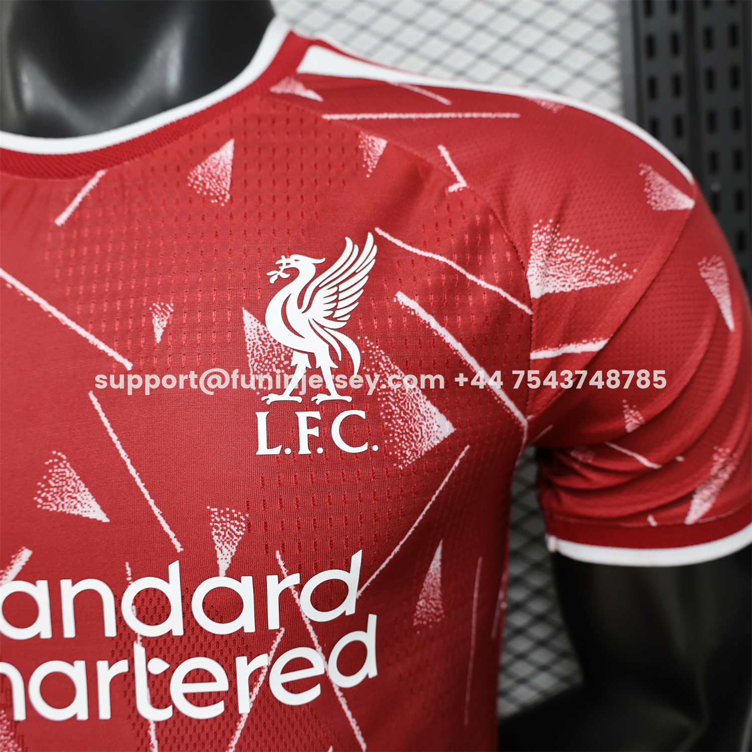 Funinjersey-Liver.pool 26-27 Home Red Jersey - Player Version