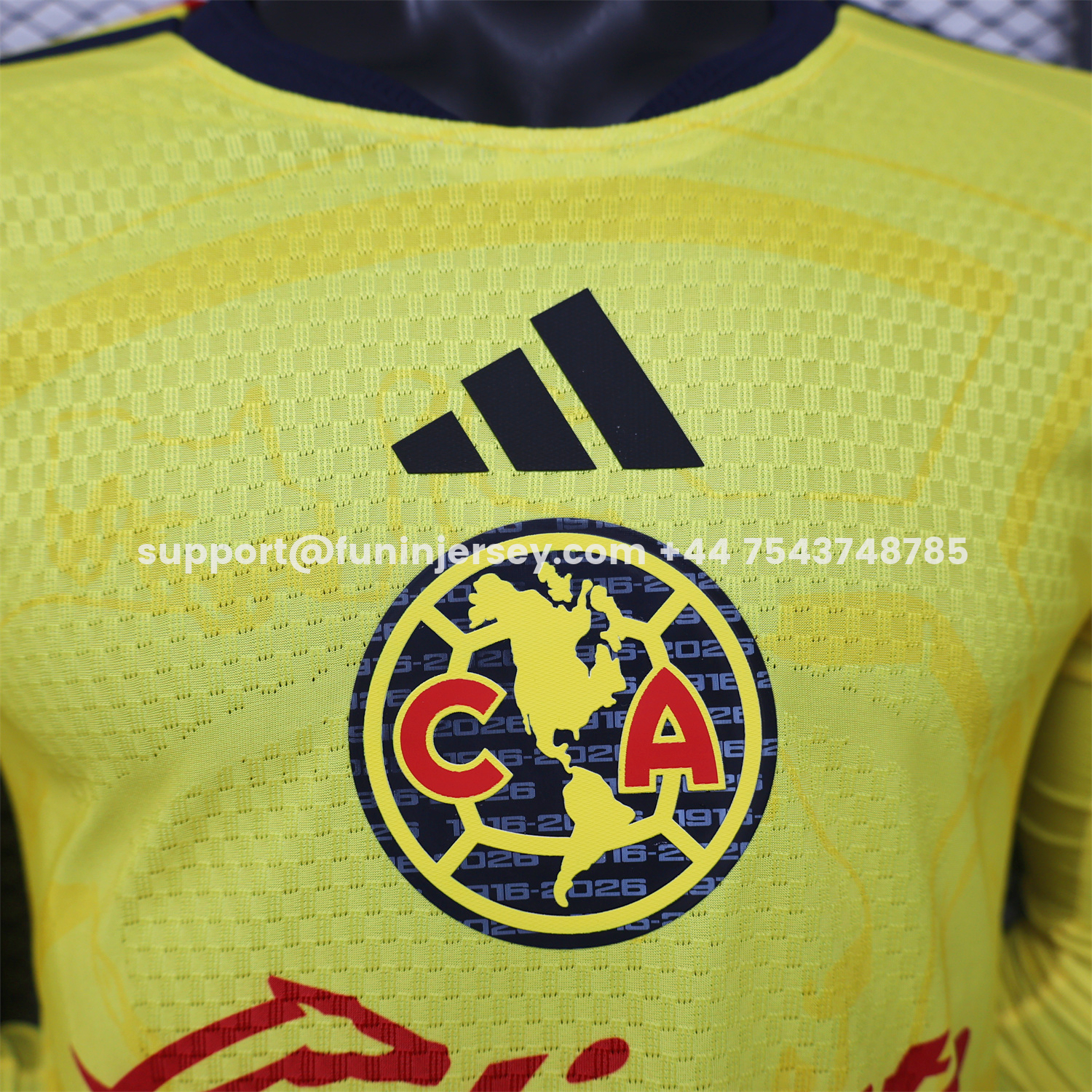 Funinjersey-Club América 26-27 Home Long Sleeves Jersey - Player Version