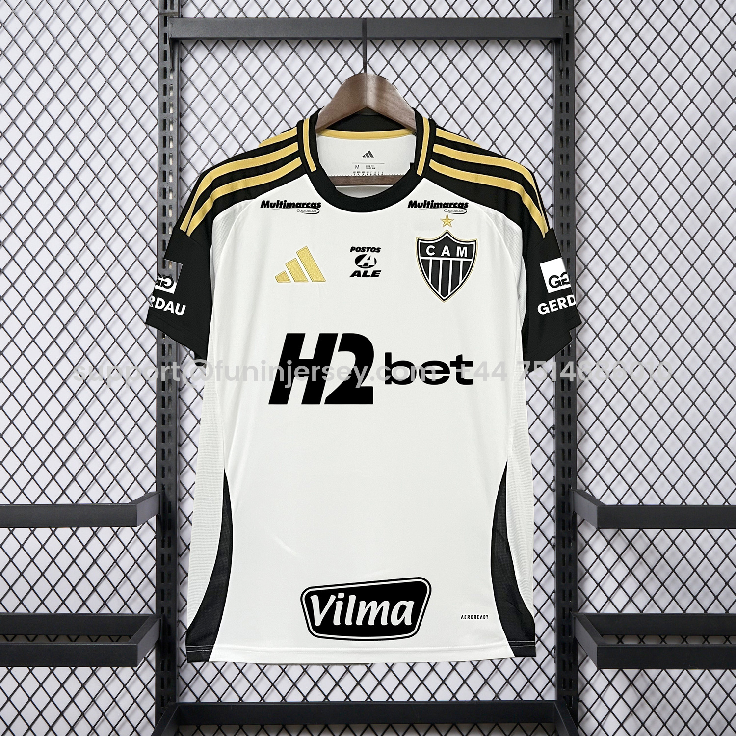 Funinjersey-Atletico Mineiro 25-26 Away Jersey - Fans Version