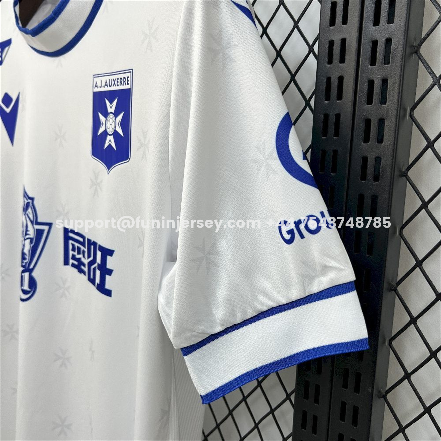 Funinjersey-Auxerre 25-26 Home Jersey - Fans Version