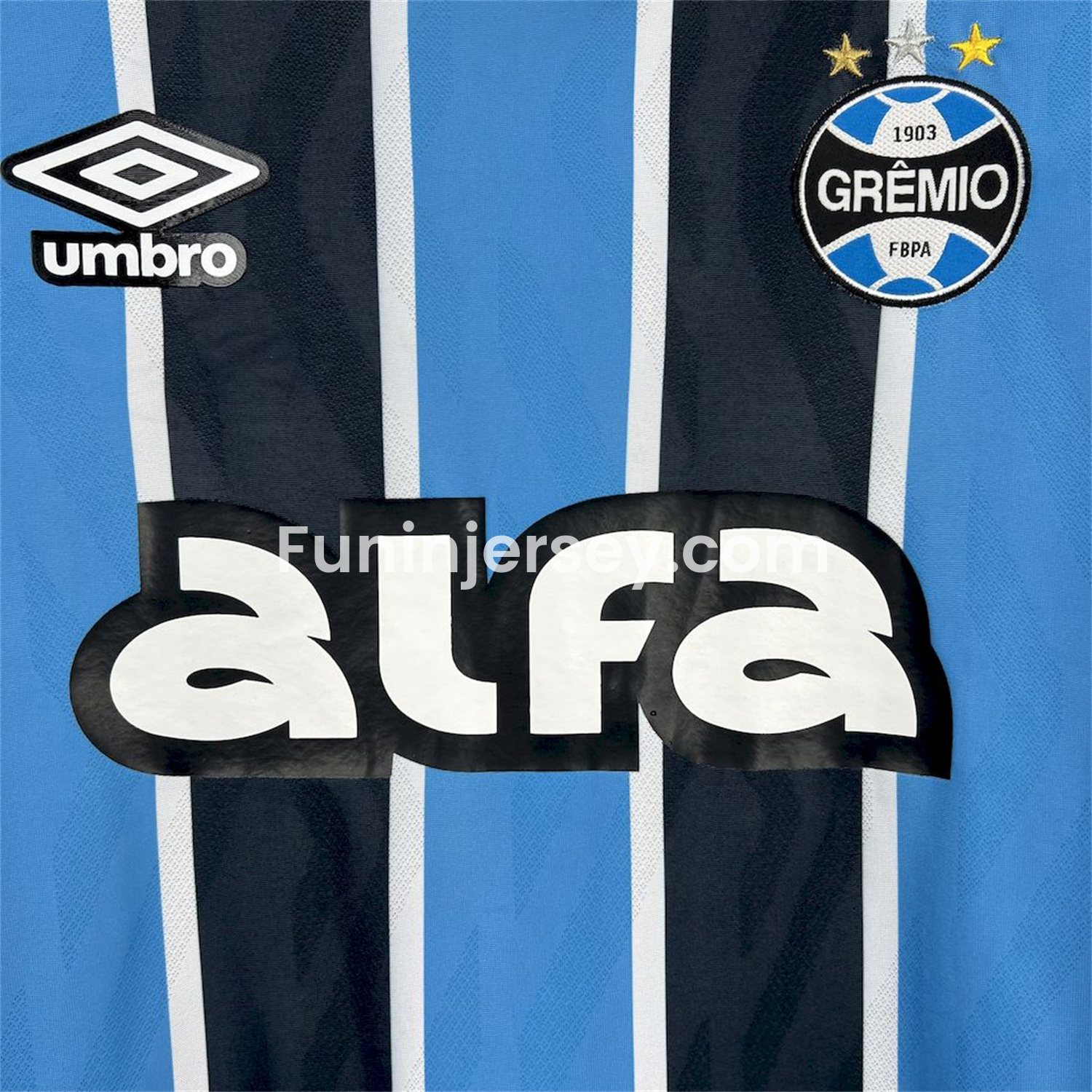 Funinjersey-Gremio 25-26 Home Long Sleeves Jersey with Sponsor - Fans Version