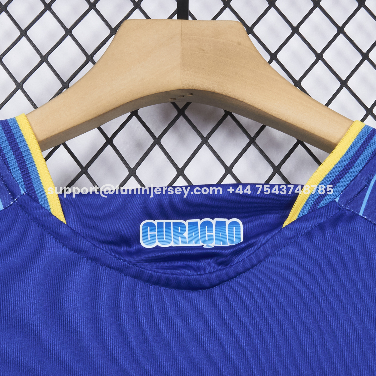 Funinjersey-Curaçao 2026 Home Blue Jersey - Fans Version