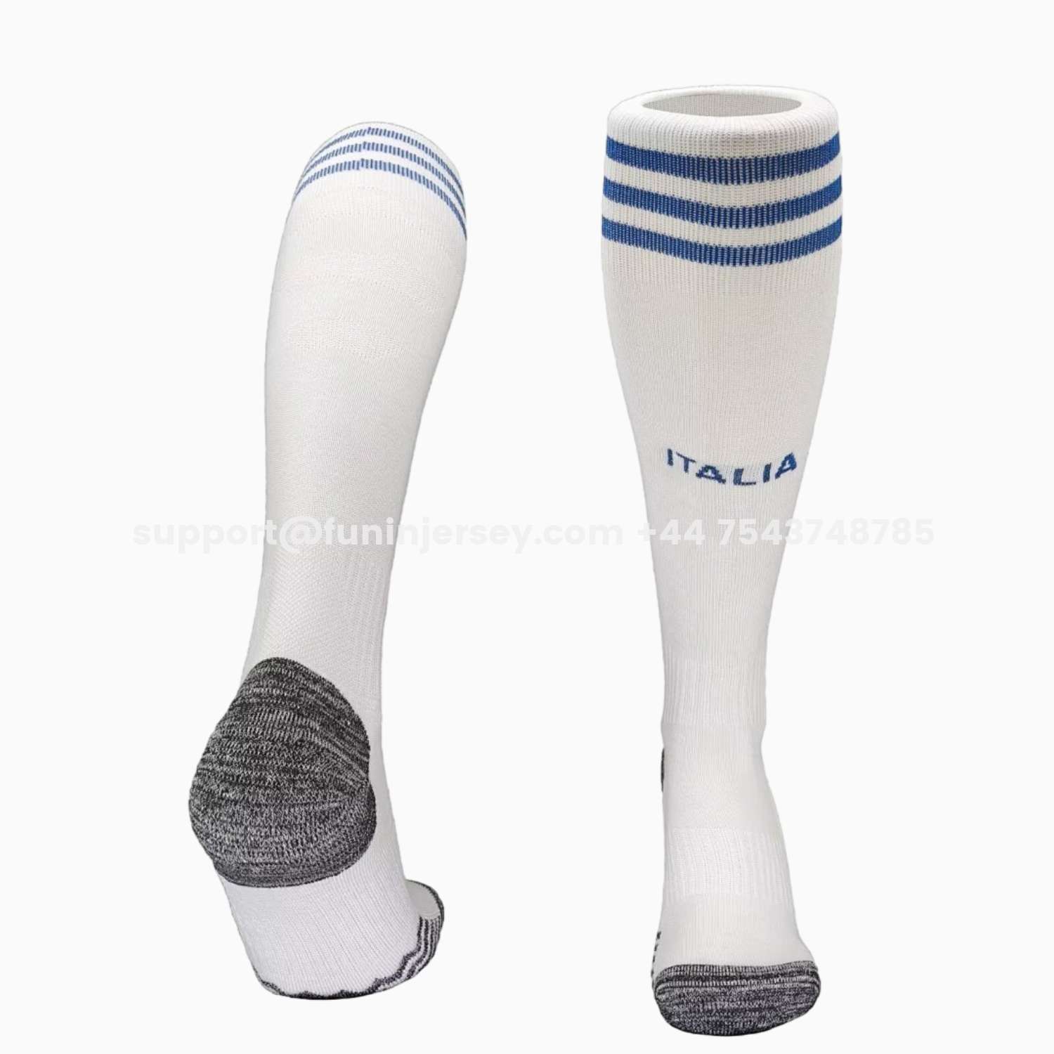Funinjersey-Italy 2026 Away Socks - White