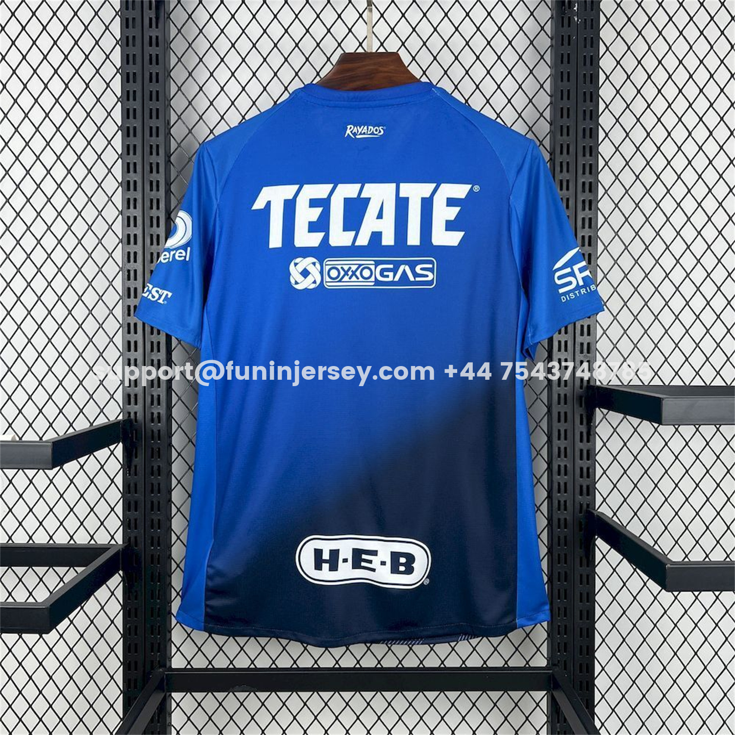 Funinjersey-Rayados Monterrey 25-26 Third Blue Jersey - Fans Version