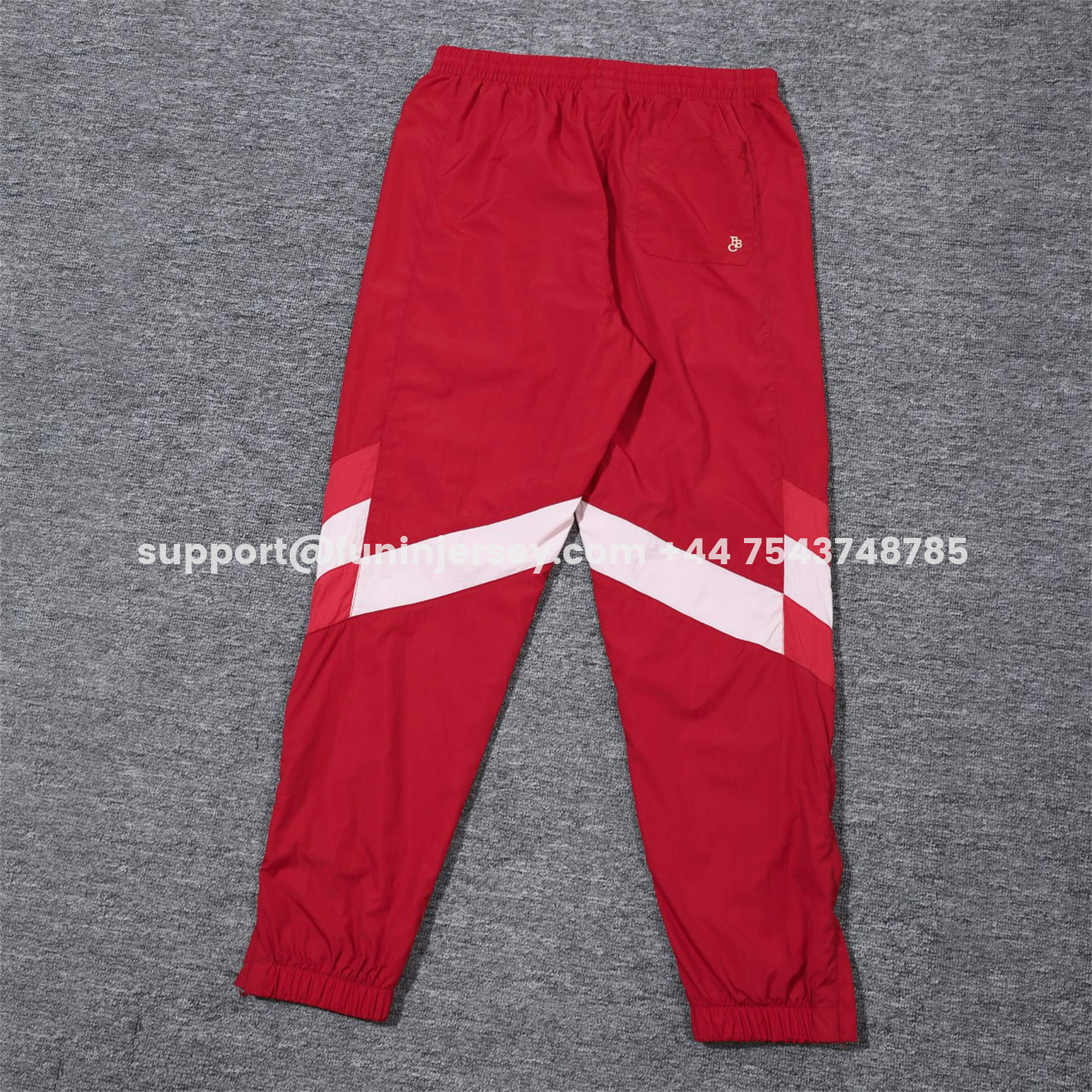 Funinjersey-Bayern Munich 25-26 Terrace Icon Pants - Red