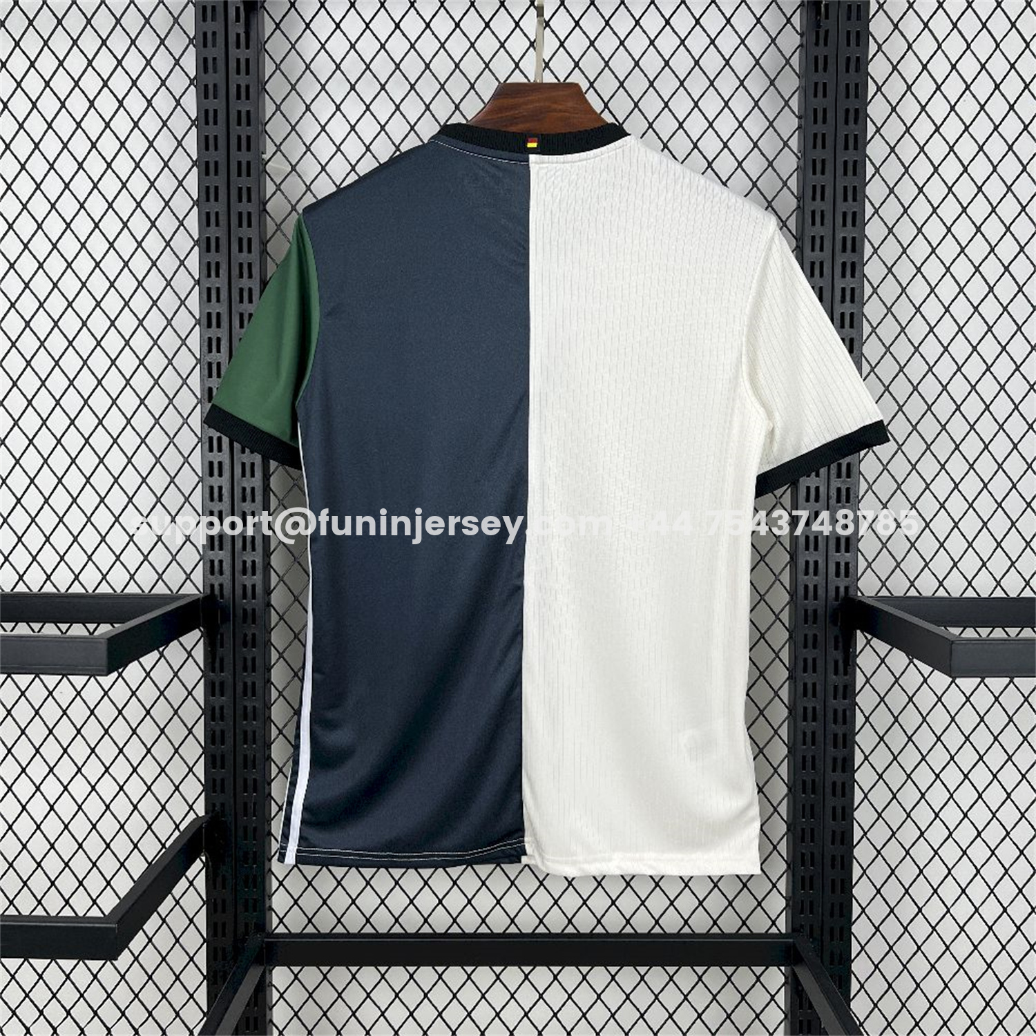 Funinjersey-Germany 25-26 White And Black Special Jersey - Fans Version