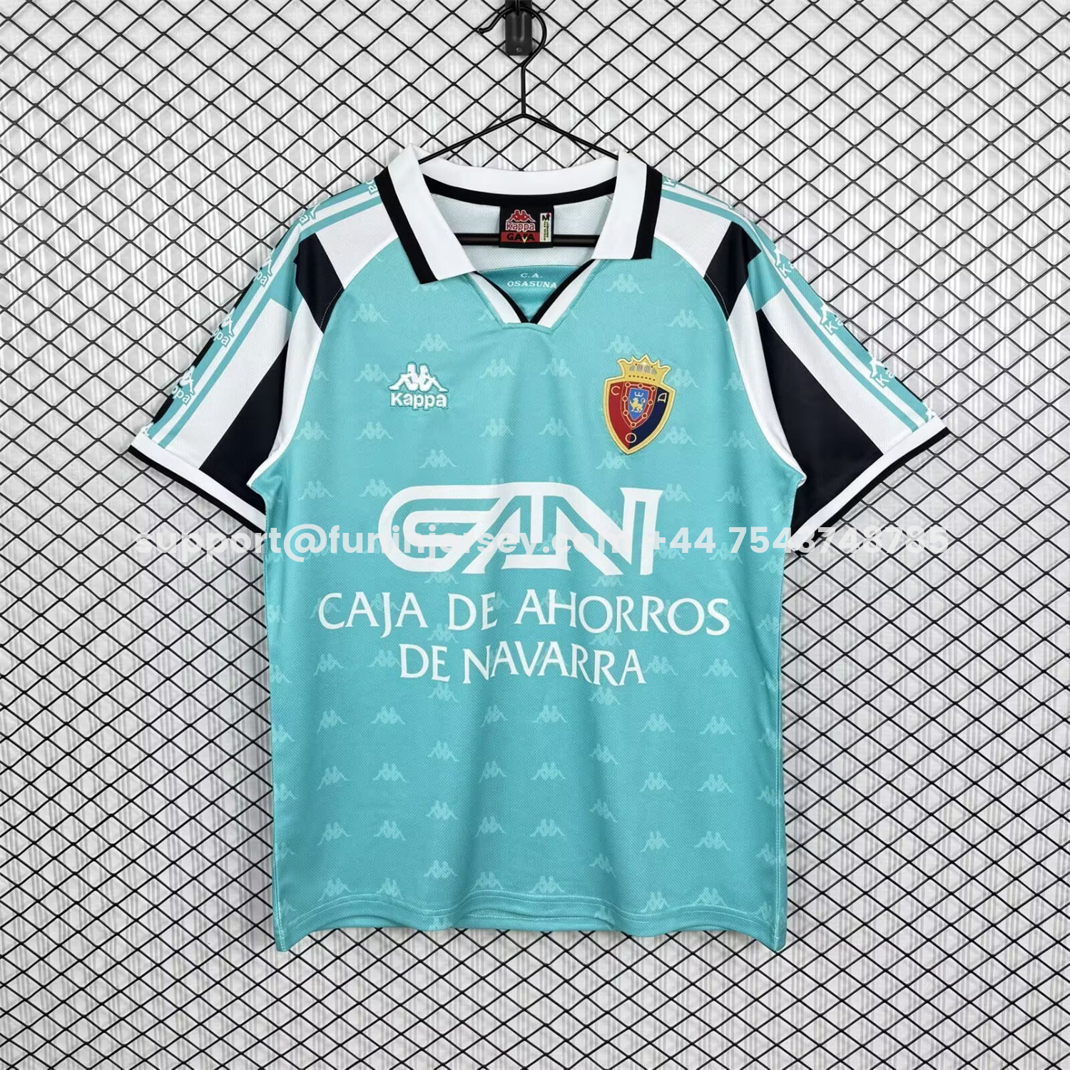 Funinjersey-Retro Osasuna 1995-96 Away Jersey