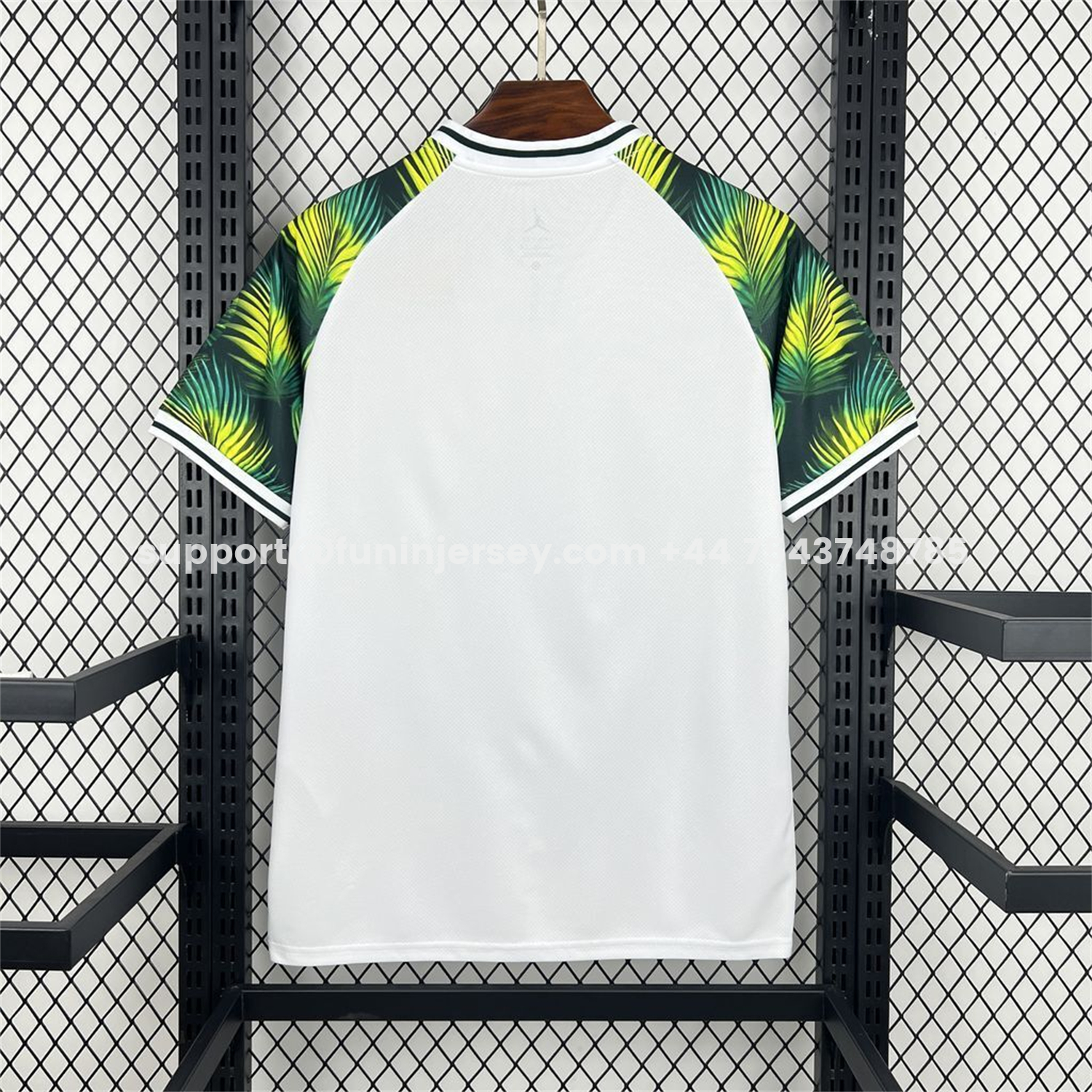 Funinjersey-Brazil 2026 White With Green Special Jersey - Fans Version