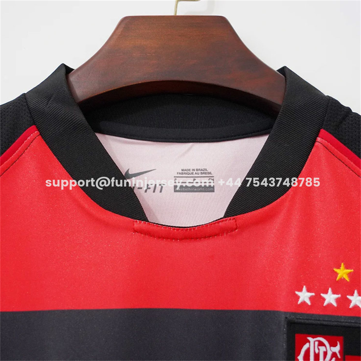 Funinjersey-Retro Flamengo 2002-03 Home Jersey