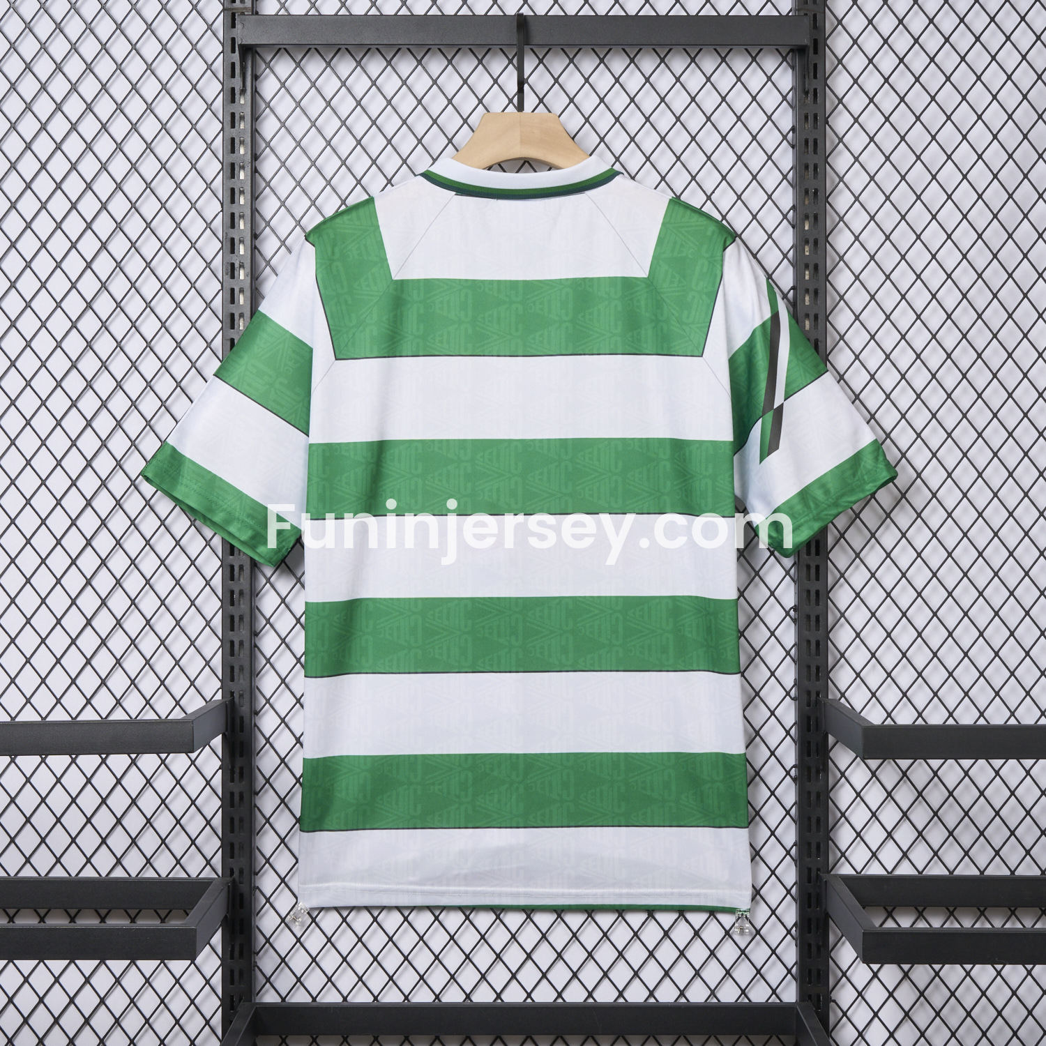 Funinjersey-Retro Celtic 1991-92 Home Jersey