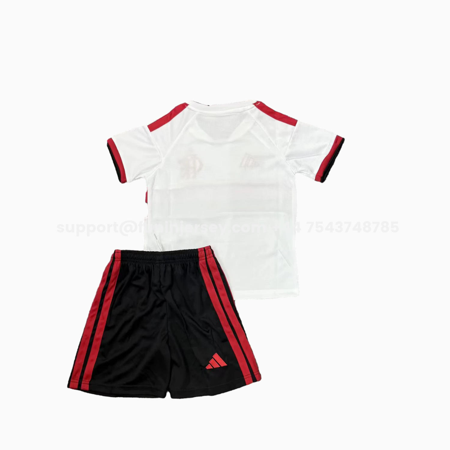 Funinjersey-Flamengo 26-27 Away Unsponsored Kids Kit