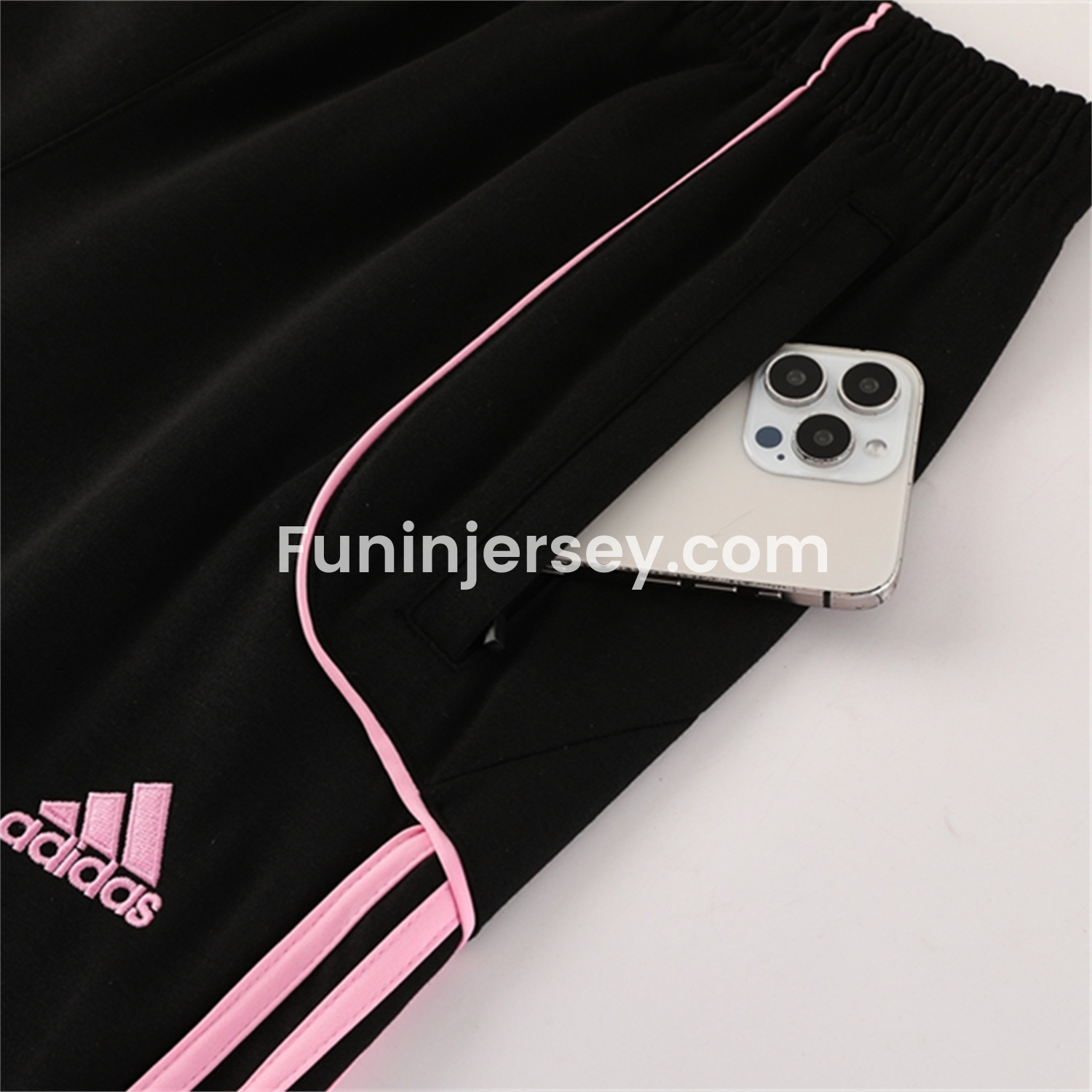 Funinjersey-INT M.A.M 25-26 Long Sleeves Training Hoodie Set - Black Hoodie + Pants
