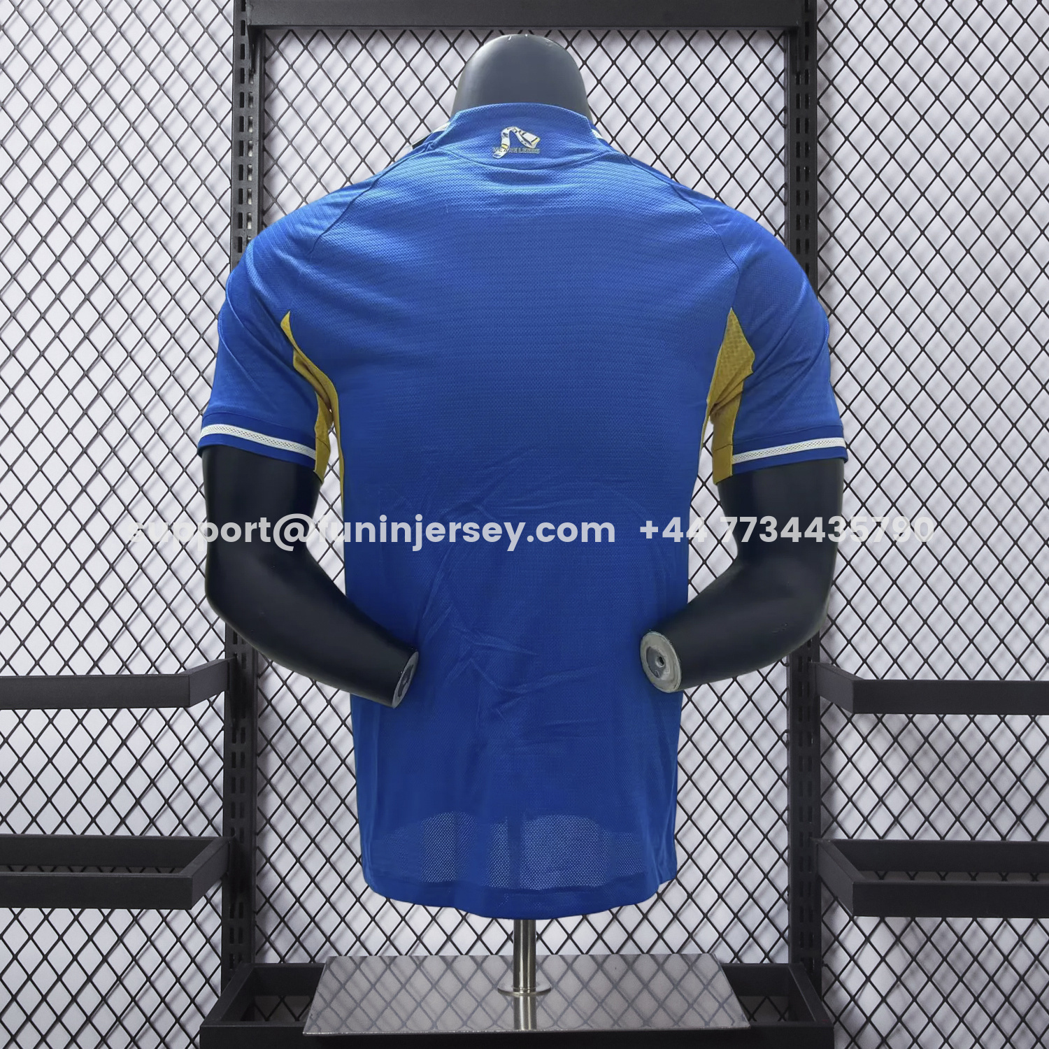 Funinjersey-Leeds United 25-26 Away Blue Jersey - Player Version