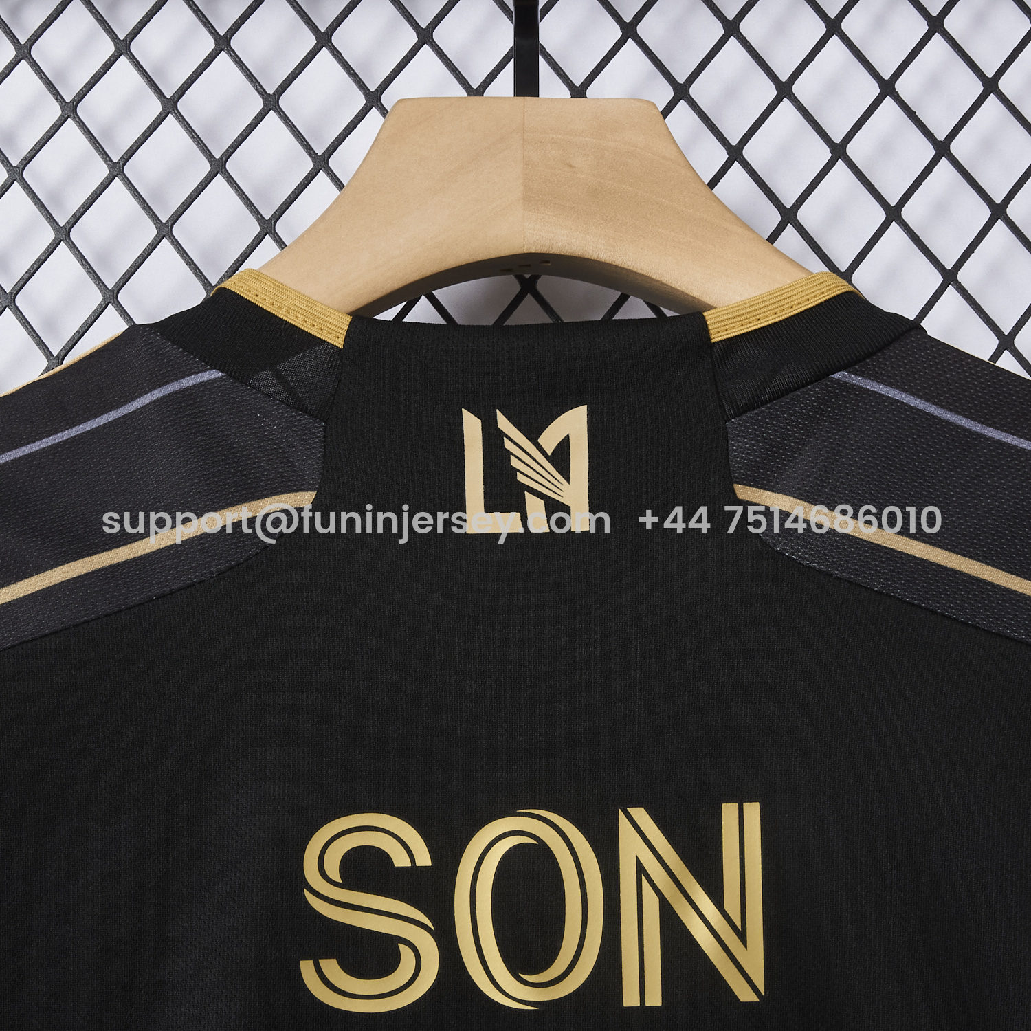 Funinjersey-Los Angeles FC 25-26 Home Black Jersey - Fans Version