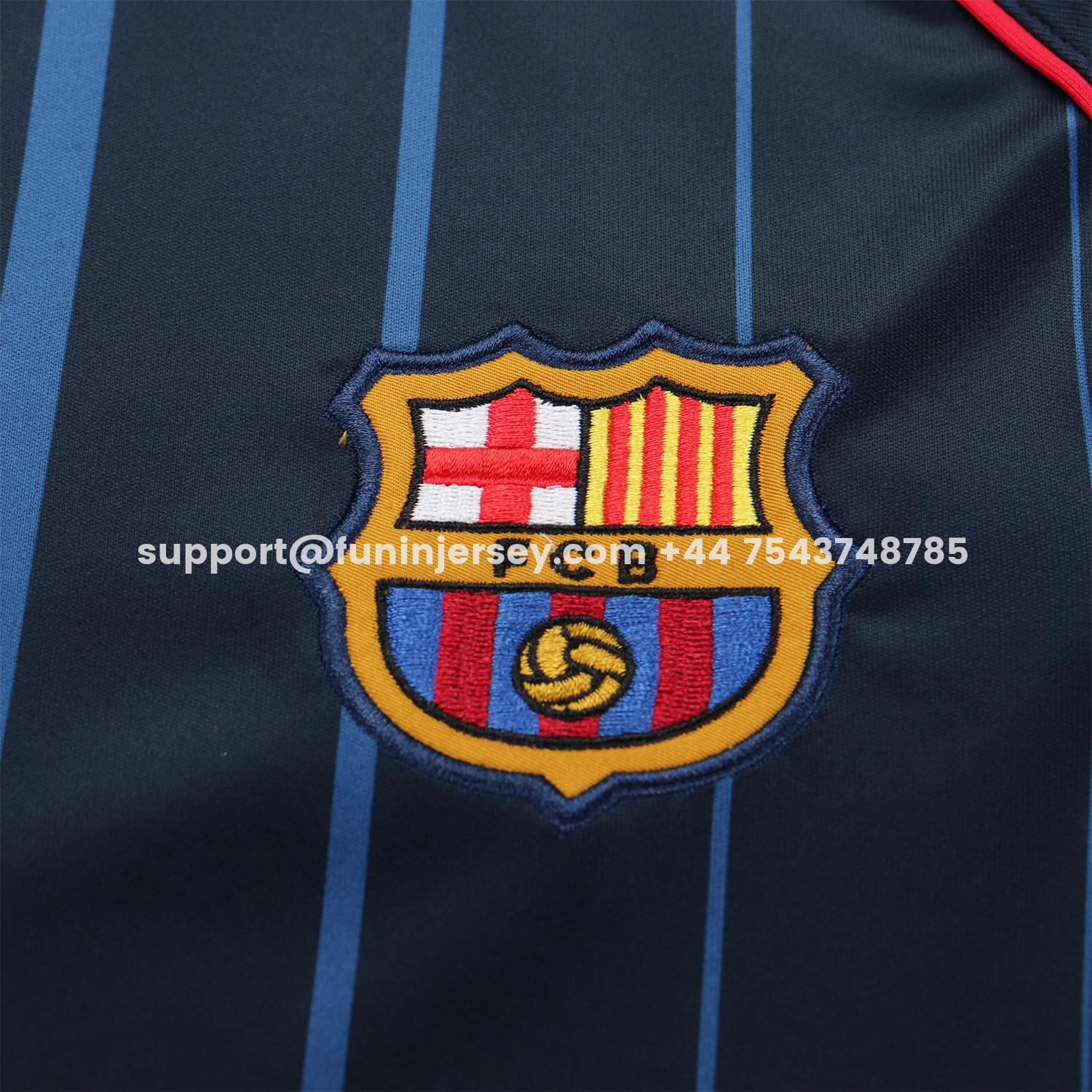 Funinjersey-Retro Barcelona 2004-05 Away Kids Kit