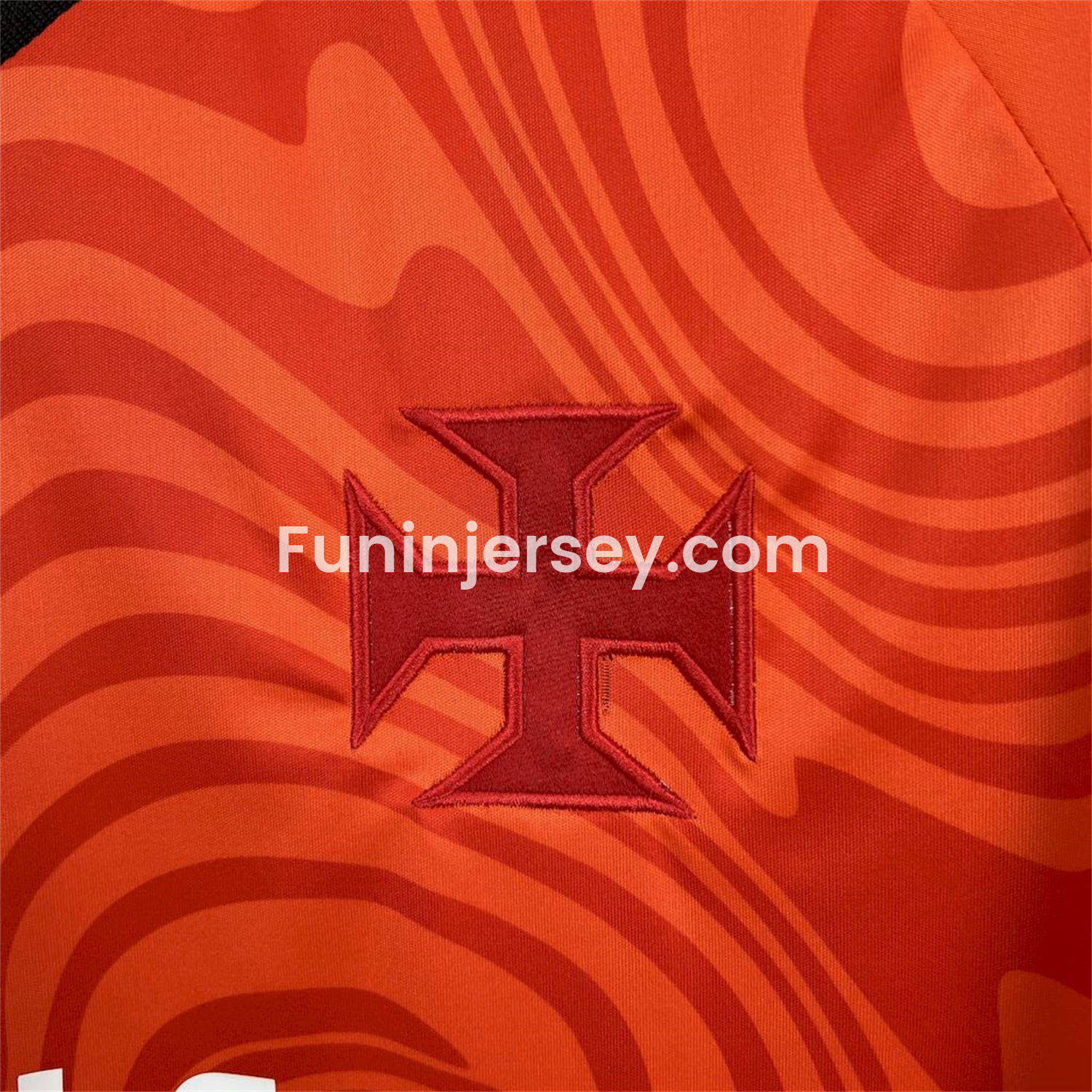Funinjersey-Vasco da Gama 25-26 Orange Goalkeeper Jersey - Fans Version