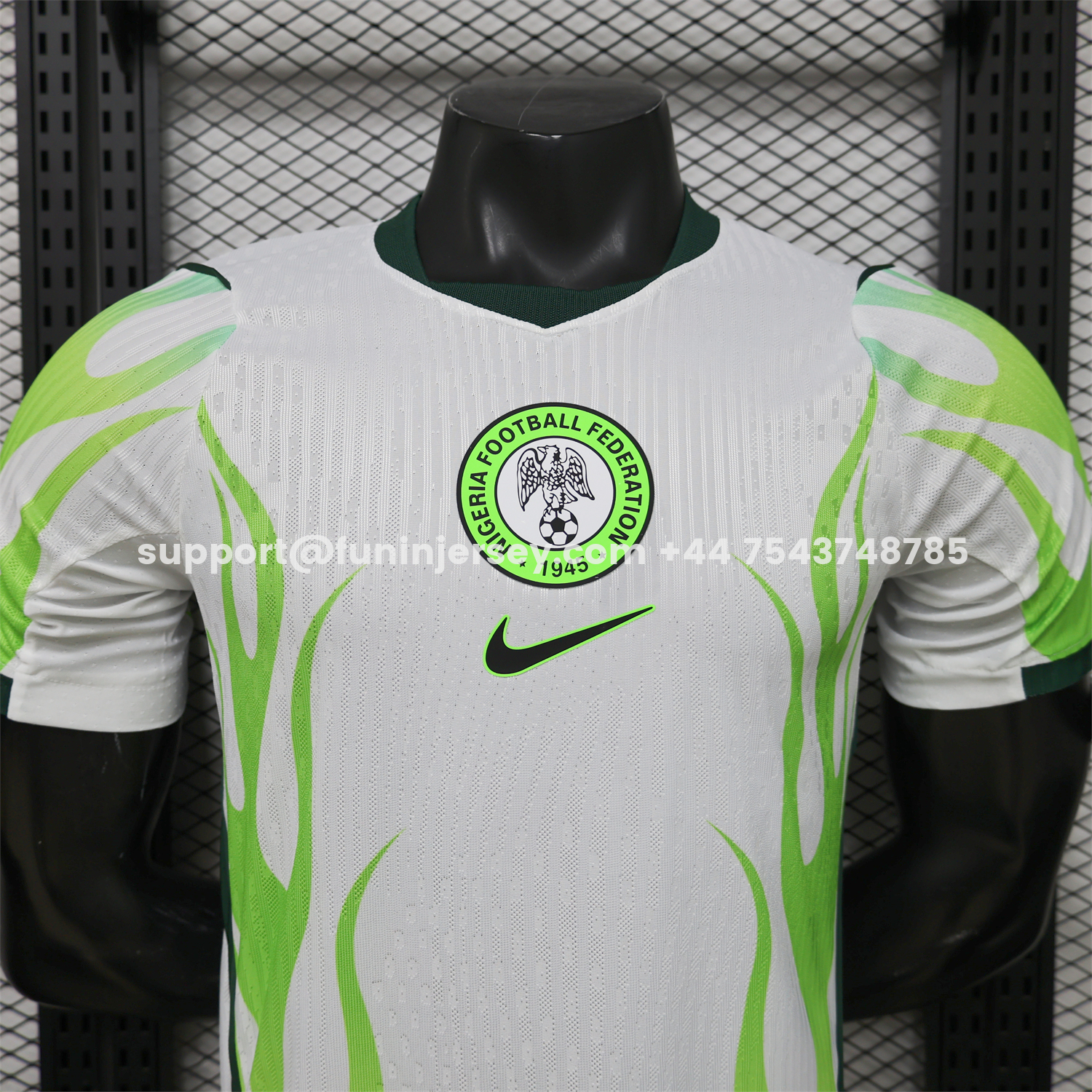 Funinjersey-Nigeria 2026 Away Jersey - Player Version