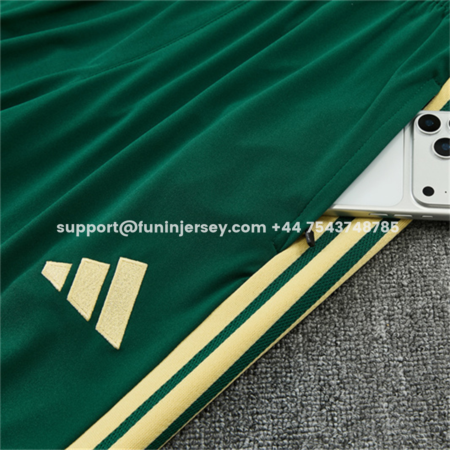 Funinjersey-Real Madrid 26-27 Long Sleeves Training Set - Green Top And Green Pants