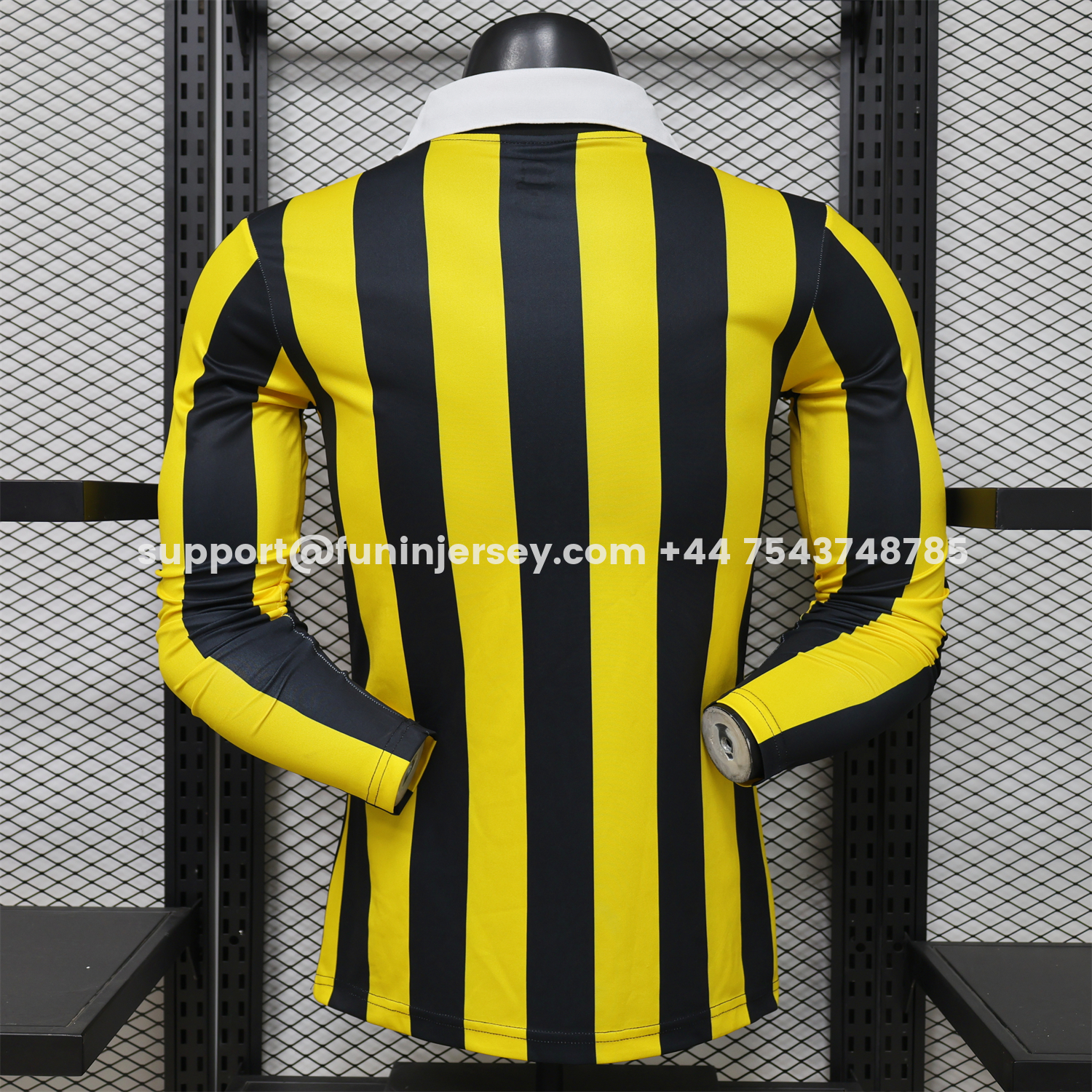 Funinjersey-Al Ittihad Jeddah United 25-26 Anthem Special Long Sleeves Jersey - Player Version
