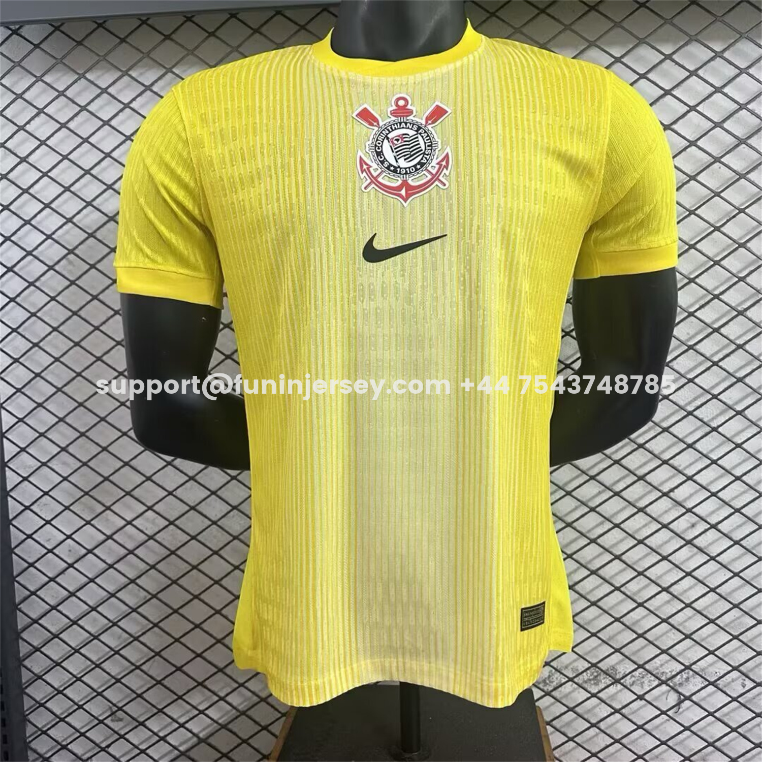 Funinjersey-Corinthians 25-26 Goalkeeper Yellow Jersey - Player Version