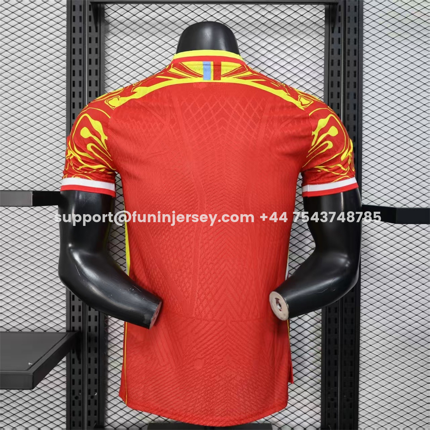 Funinjersey-Congo 2026 Third Red Jersey - Player Version