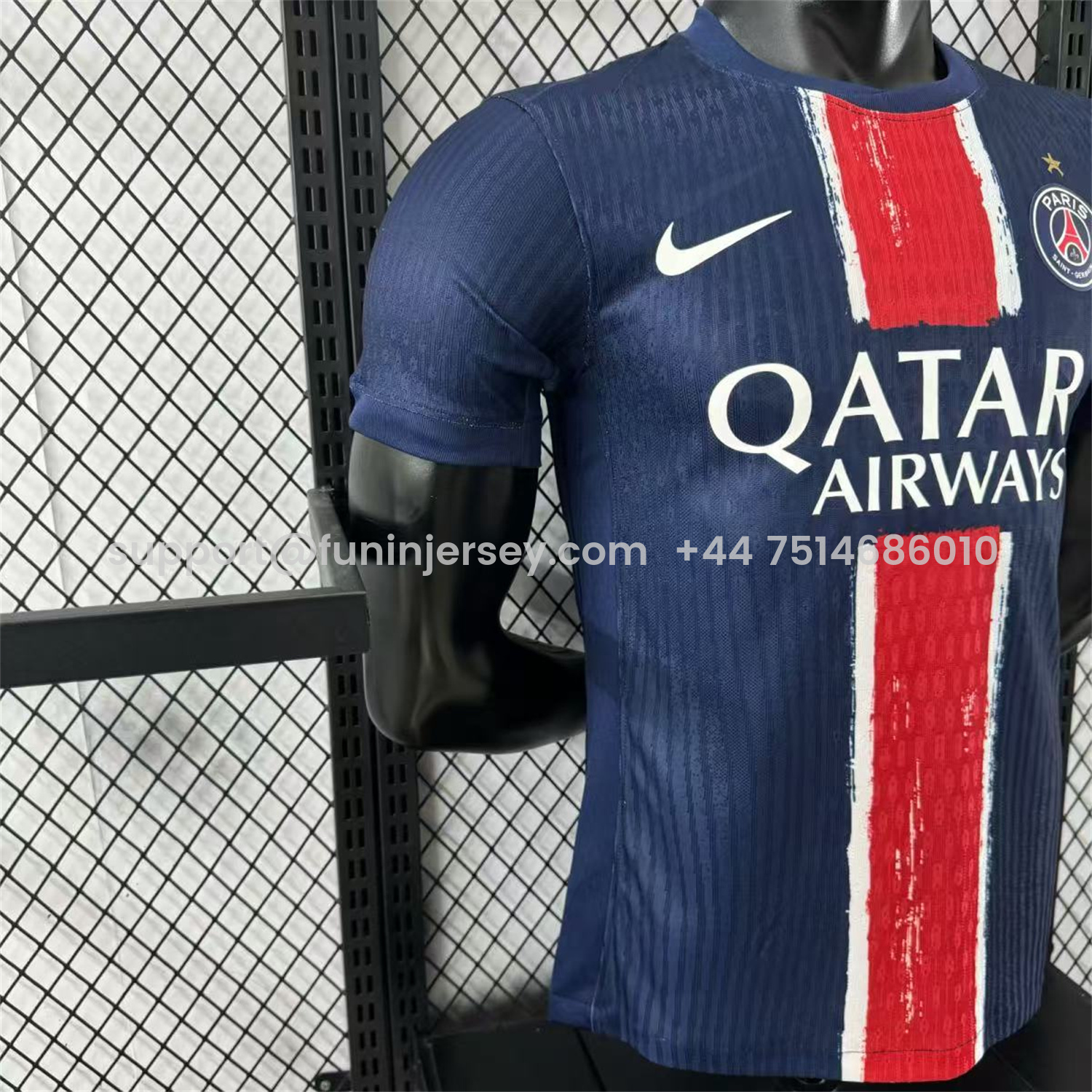 Funinjersey-Paris Saint-Germain PSG 2025 Champions League Commemorative Edition Jersey - Player Version