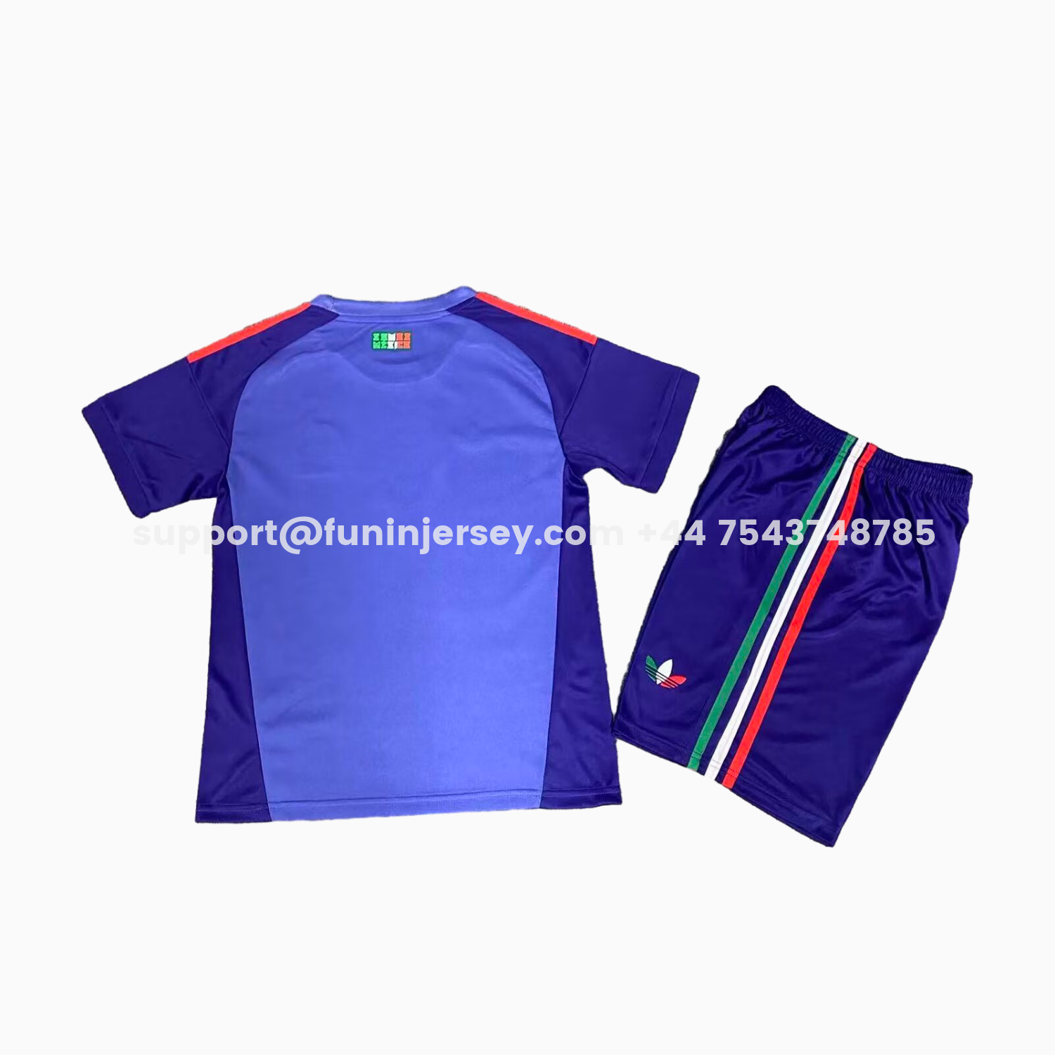 Funinjersey-Mexico 2026 Purple Goalkeeper Kids Kit
