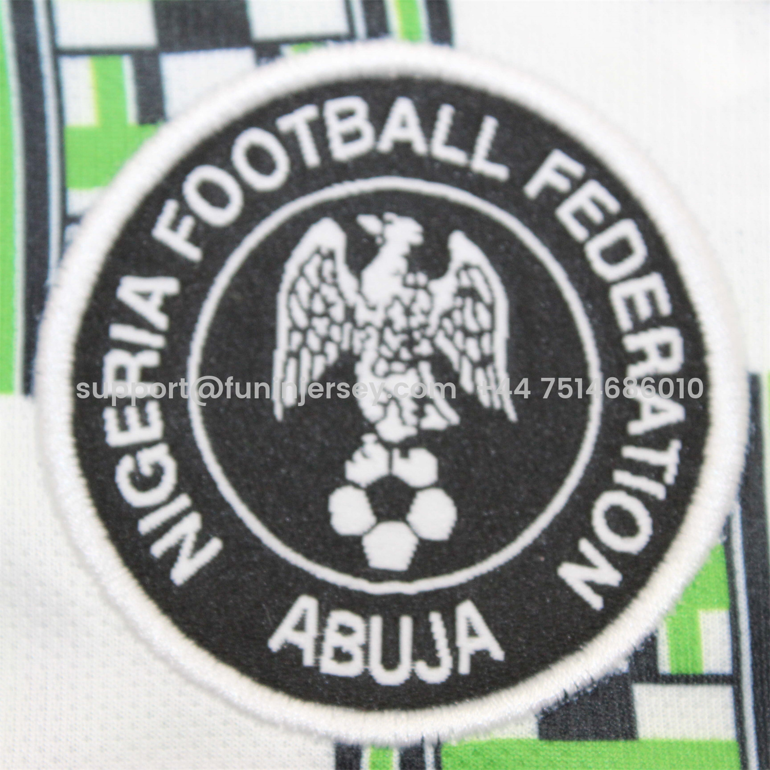 Funinjersey-Retro Nigeria 1994 Away Kids Kit