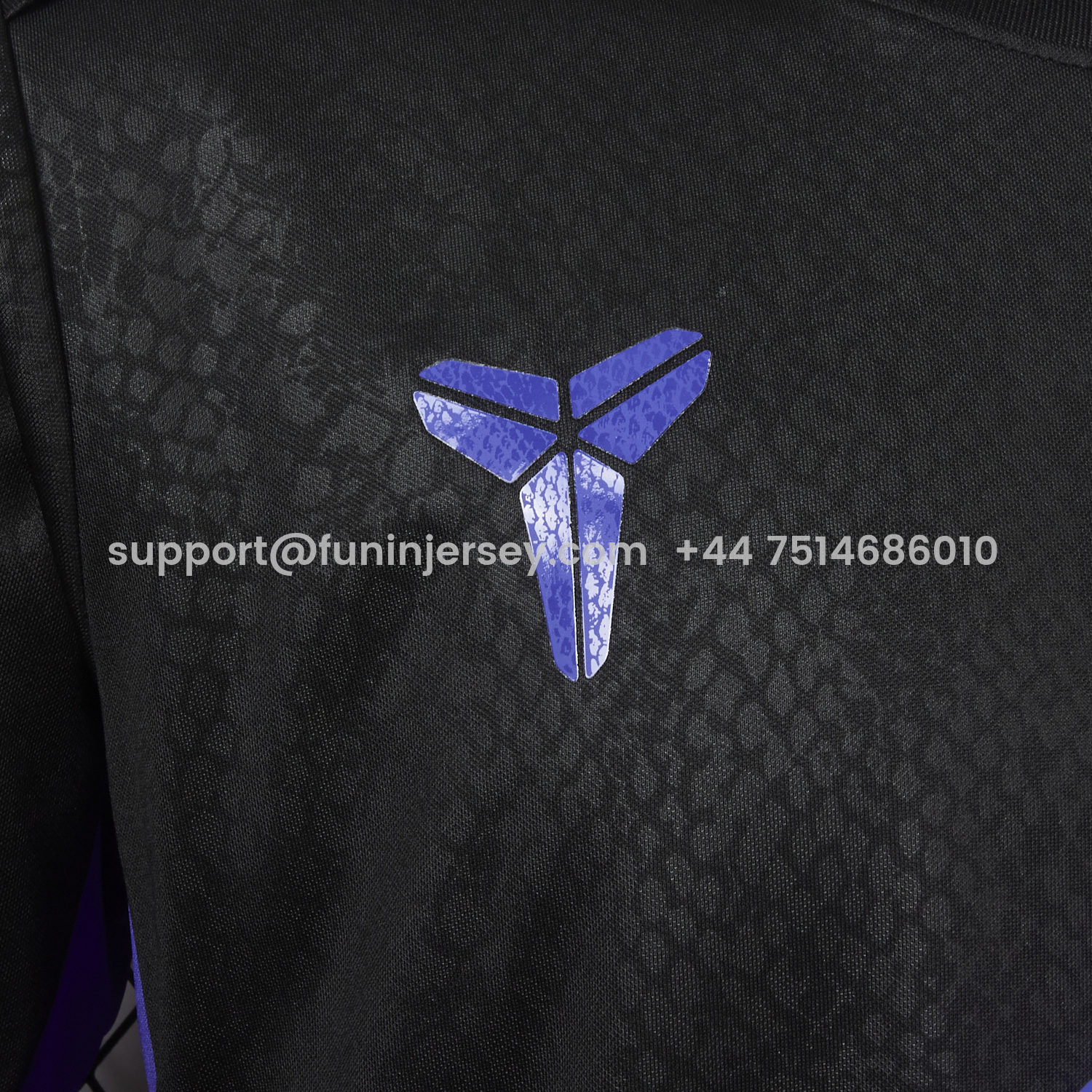 Funinjersey-Barcelona X KB 25-26 Black And Purple Special Jersey - Player Version