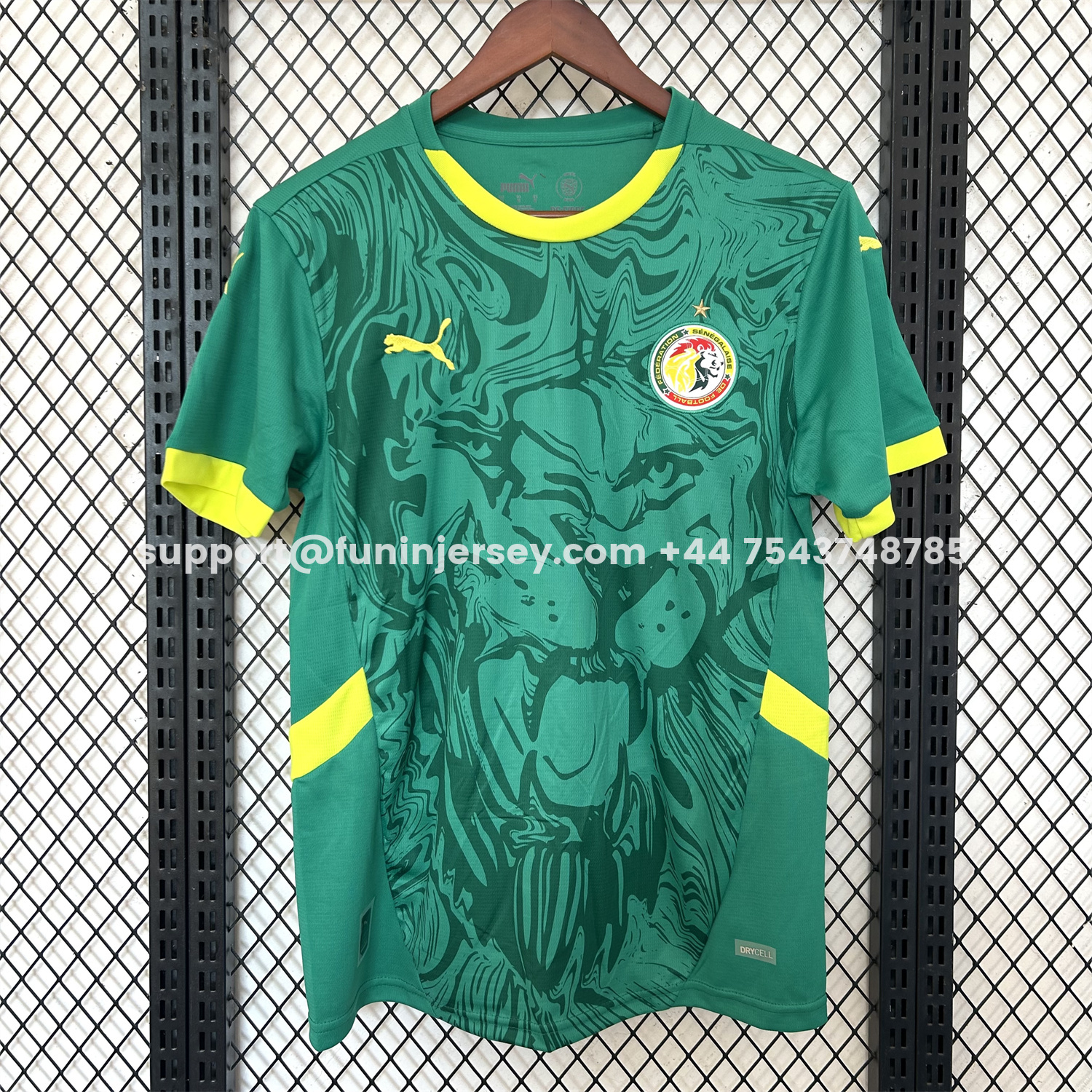 Funinjersey-Senegal 25-26 Away Green Jersey - Fans Version