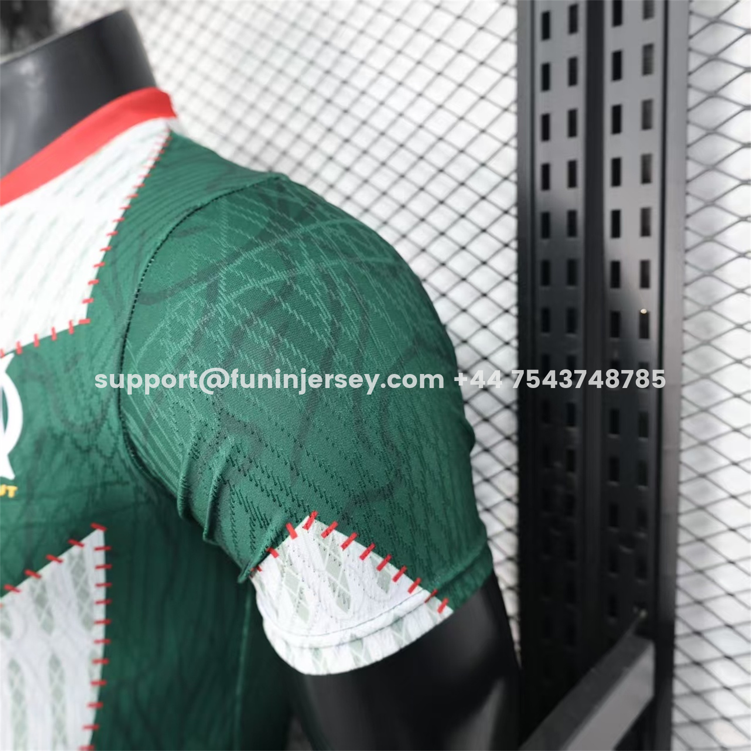 Funinjersey-Marseille 25-26 Dark Green And White Jersey -Player Version