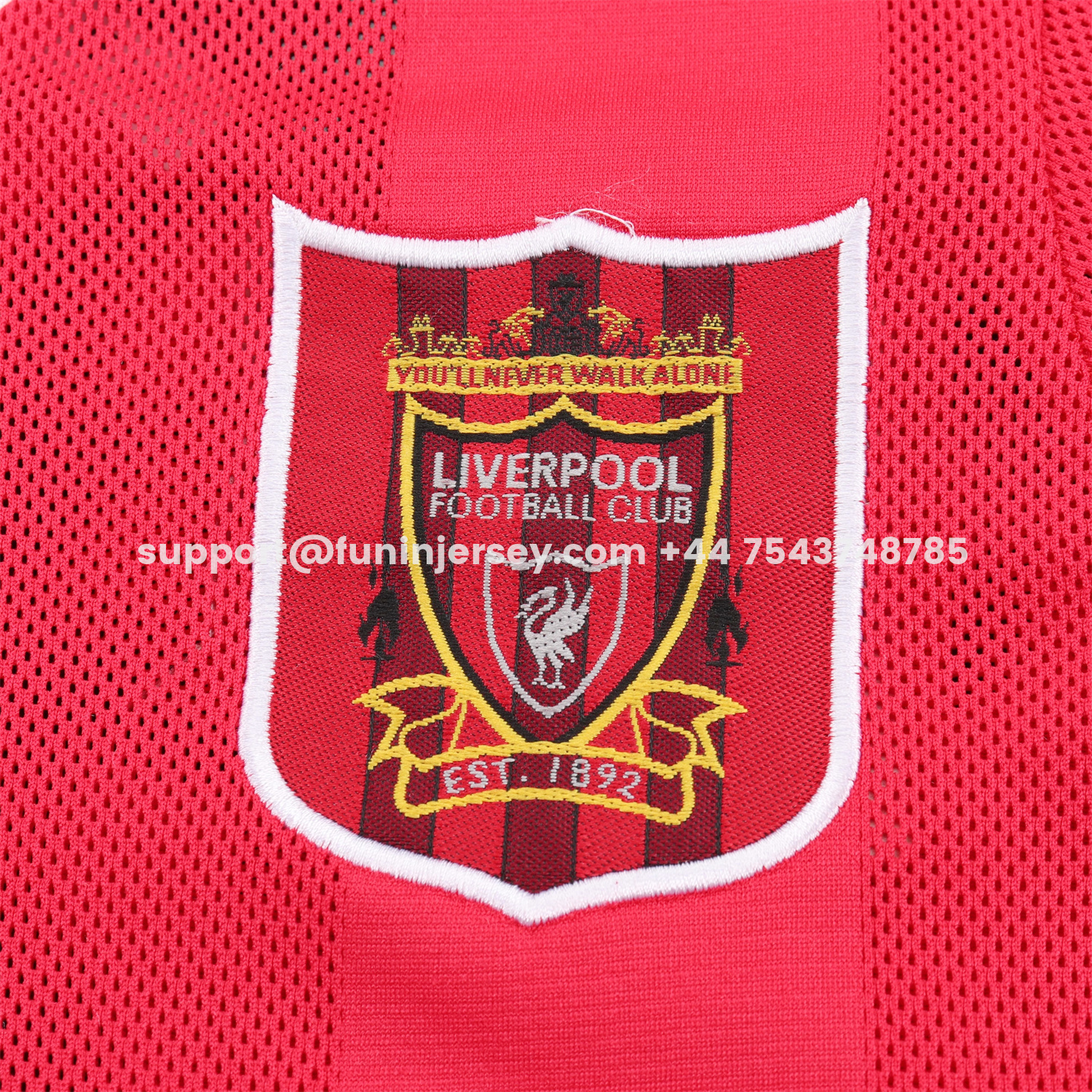 Funinjersey-Retro Liver.pool 1995-96 Home Kids Kit