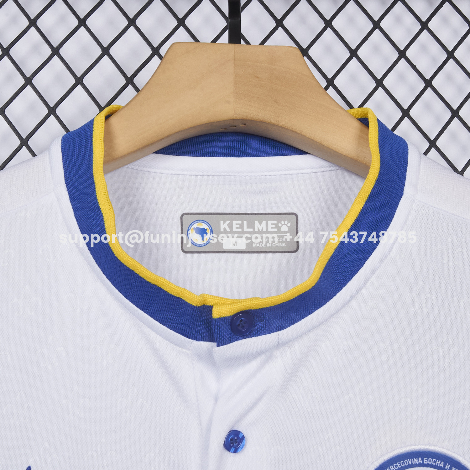Funinjersey-Bosnia and Herzegovina 2026 Away Jersey - Fans Version