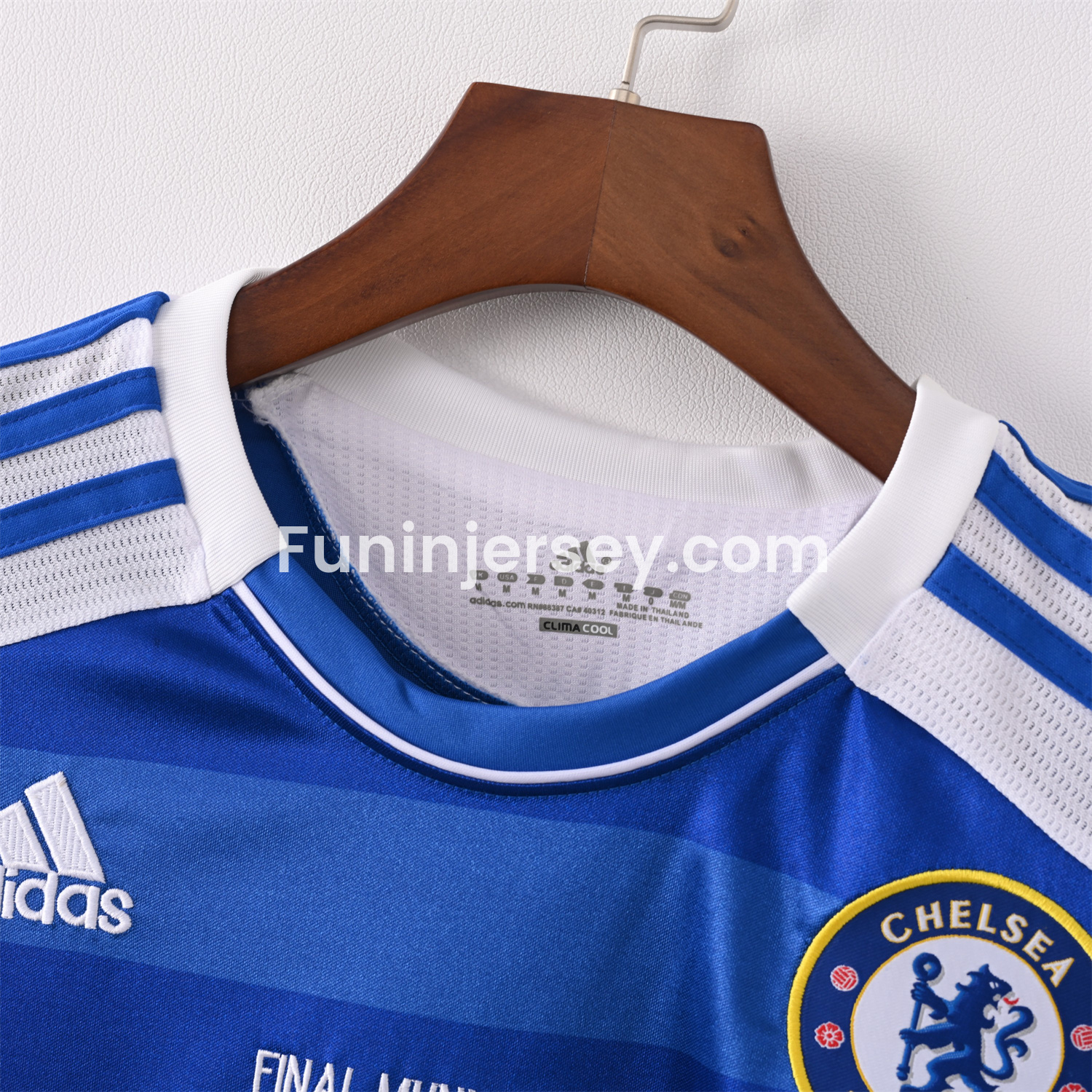 Funinjersey-Retro C.H.E.L.S.E.A 2011-12 Home Stadium Jersey - Champions League Final