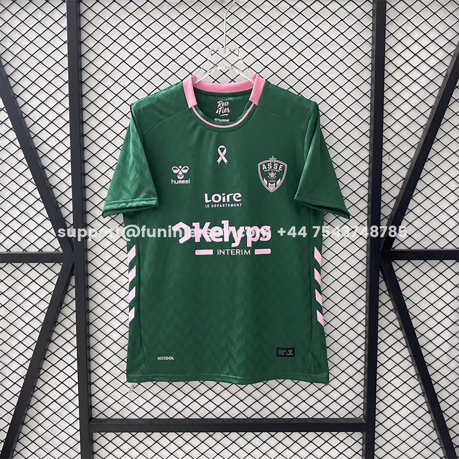 Funinjersey-AS Saint-Etienne 25-26 October Green Special Jersey - Fans Version