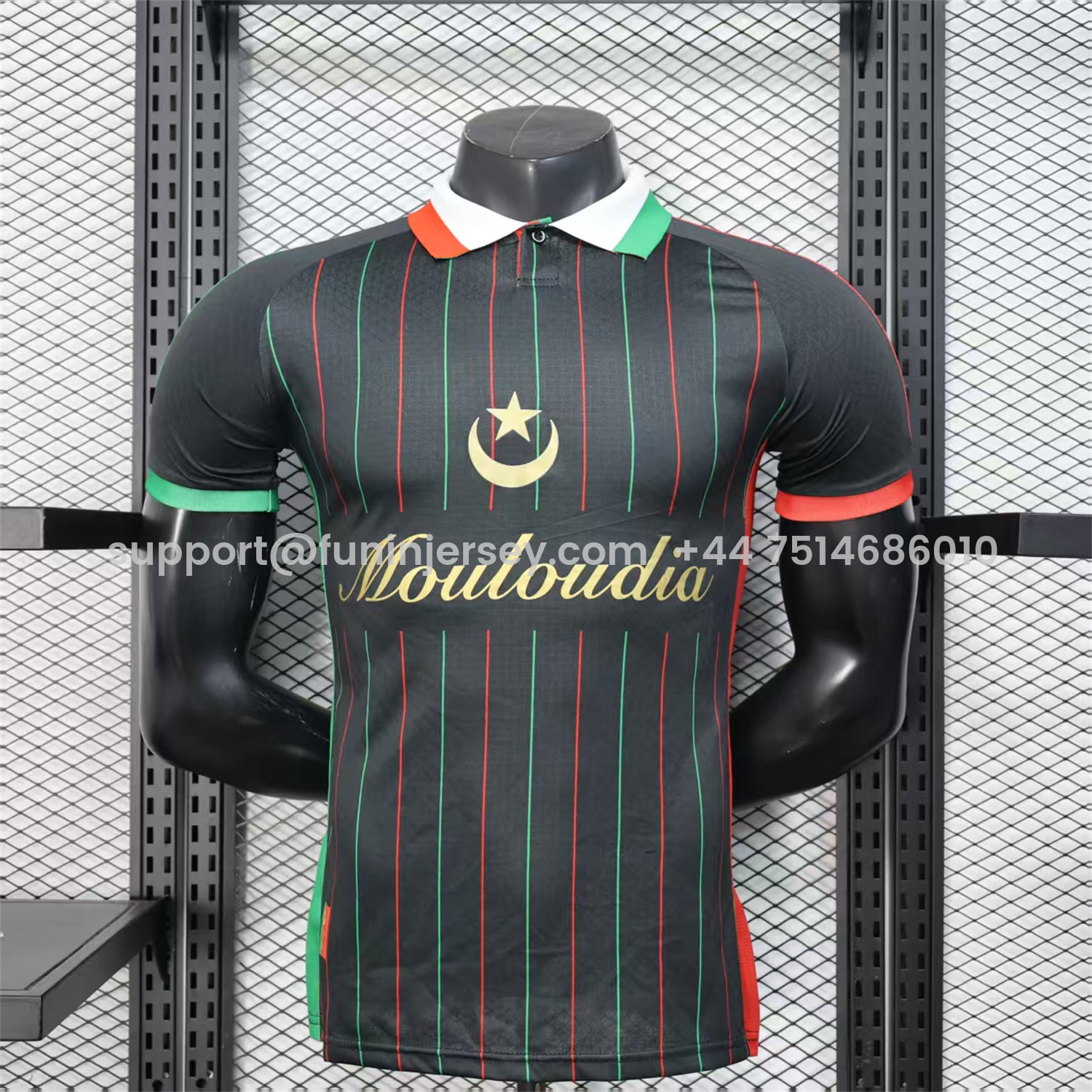 Funinjersey-Club Deportivo Palestino Palestine 25-26 Black Special Jersey - Player Version