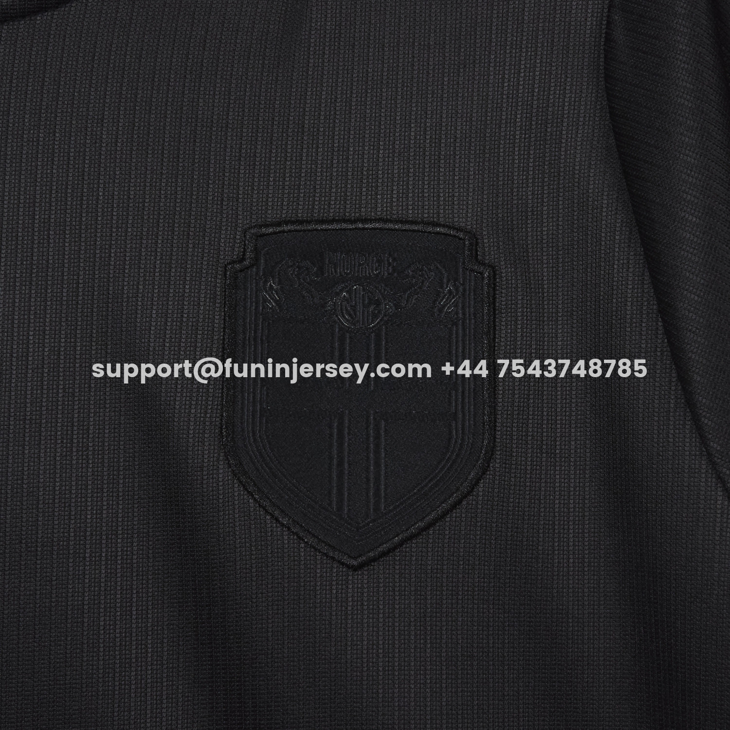 Funinjersey-Norway 2026 Away Black Jersey - Fans Version